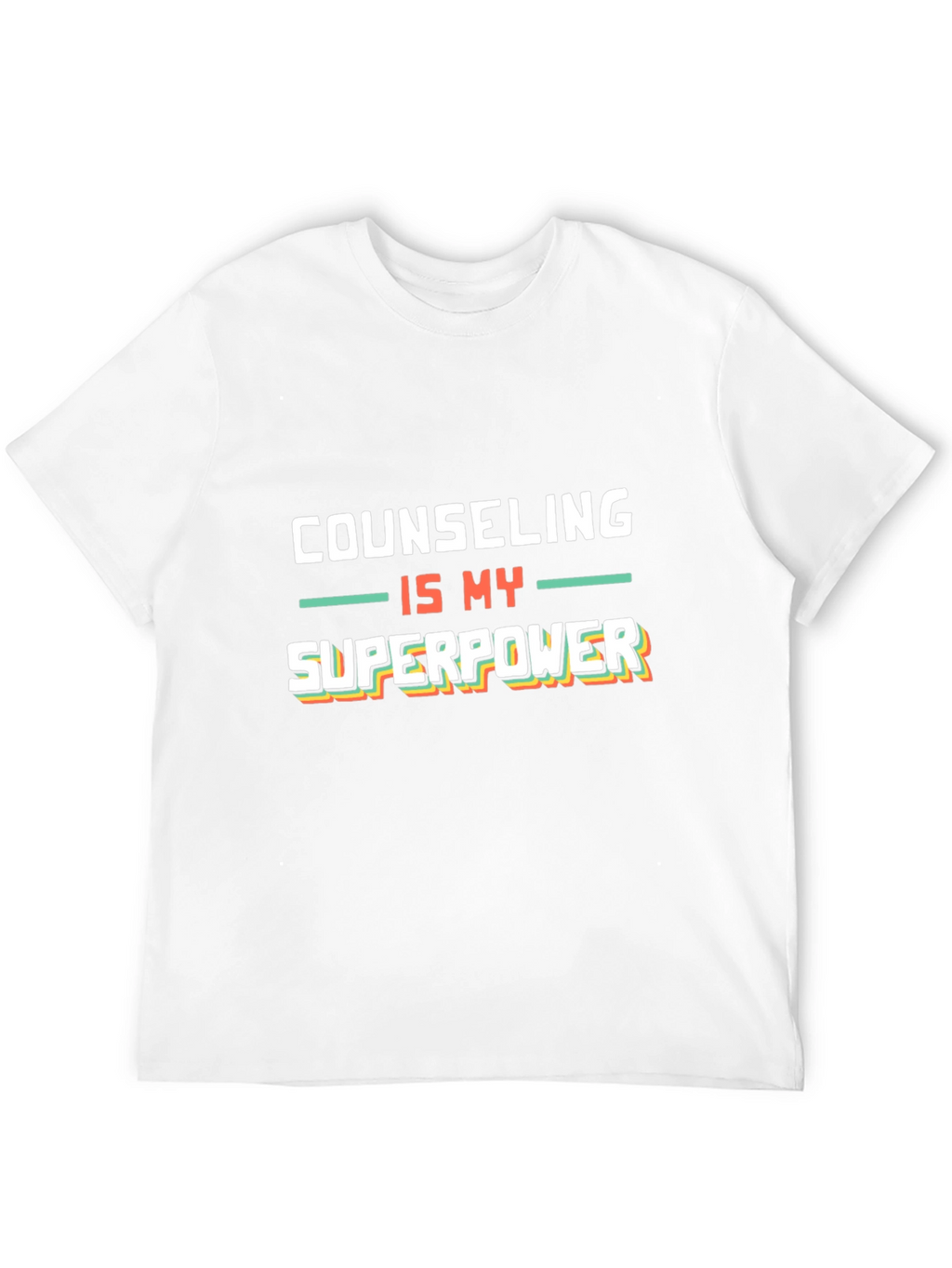 Counseling is My Superpower Graphic T-Shirt