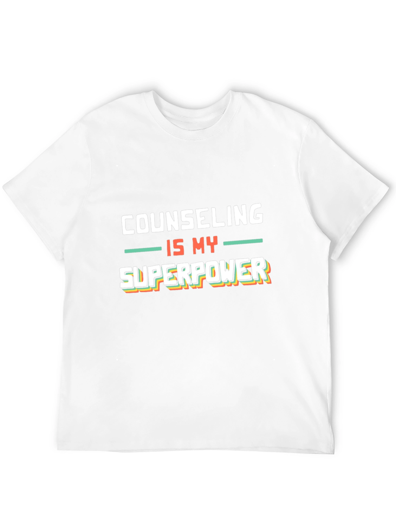 Counseling is My Superpower Graphic T-Shirt