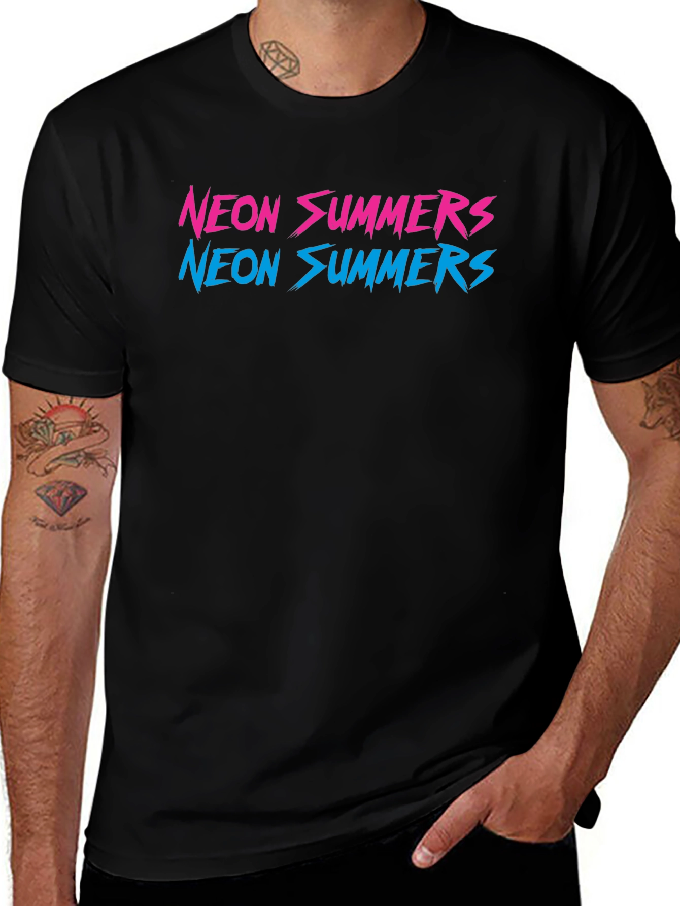 Neon Summers Graphic T-Shirt