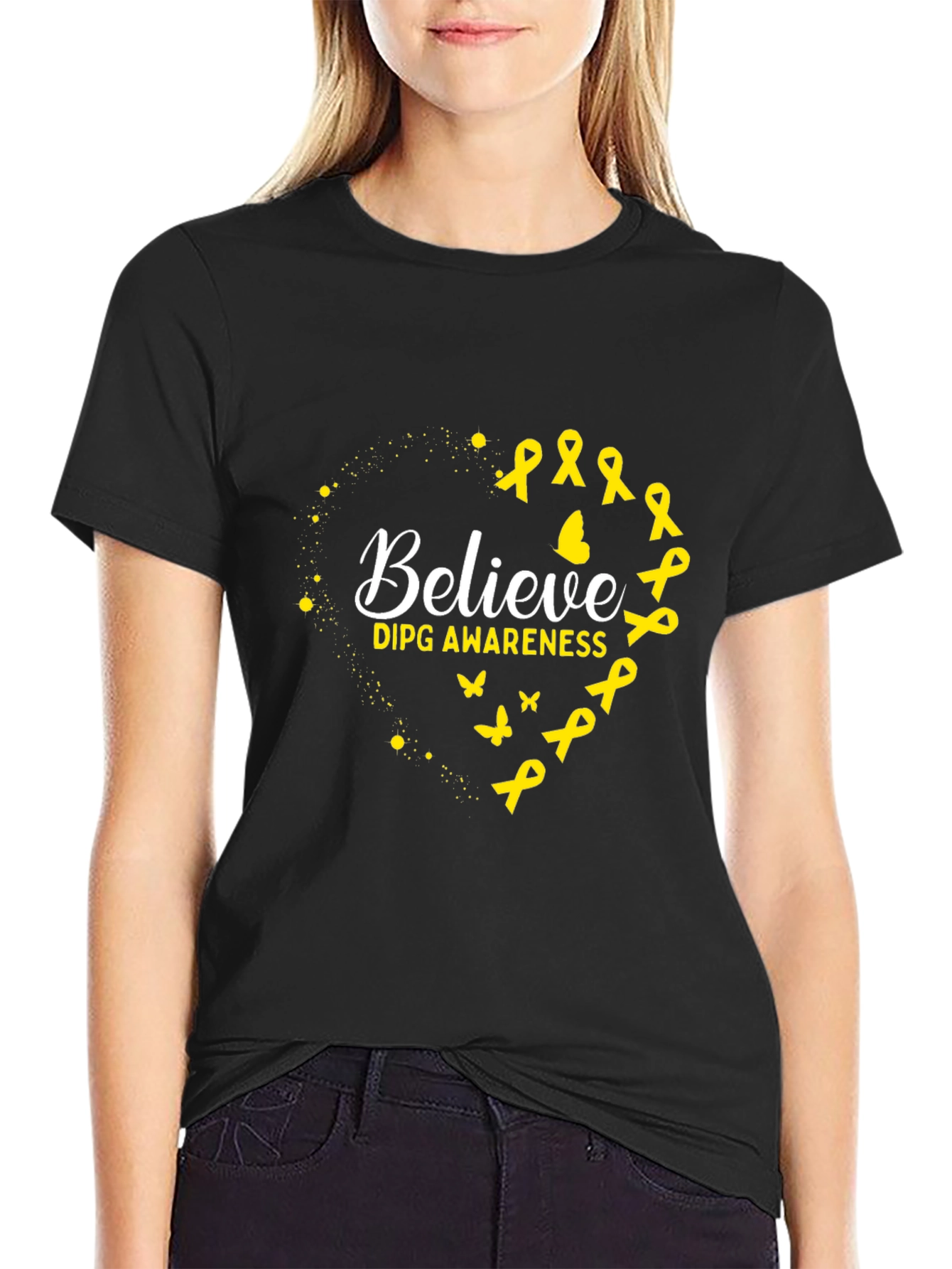 Believe DIPG Awareness Graphic Tee