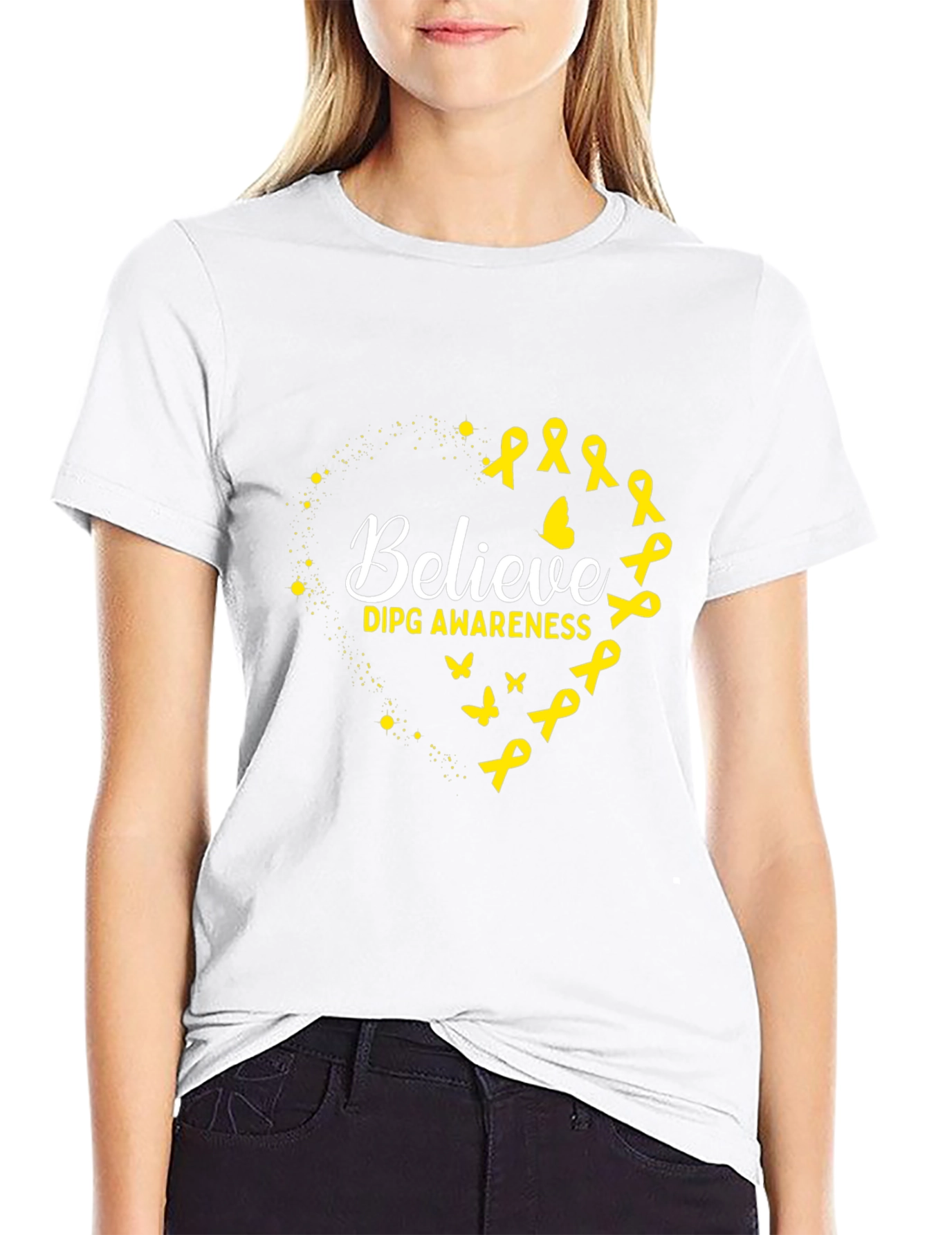 Believe DIPG Awareness Graphic Tee