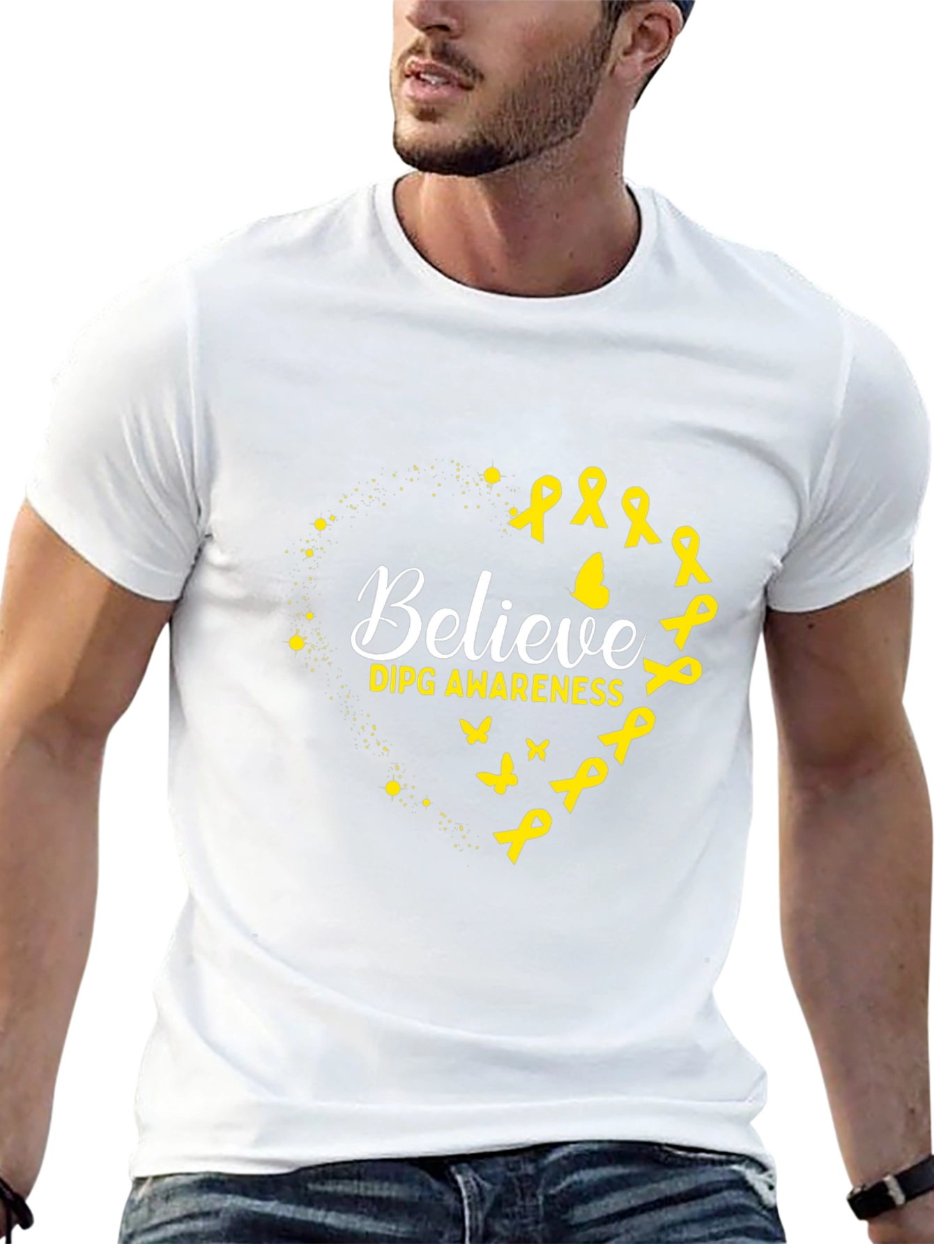 Believe DIPG Awareness Graphic Tee