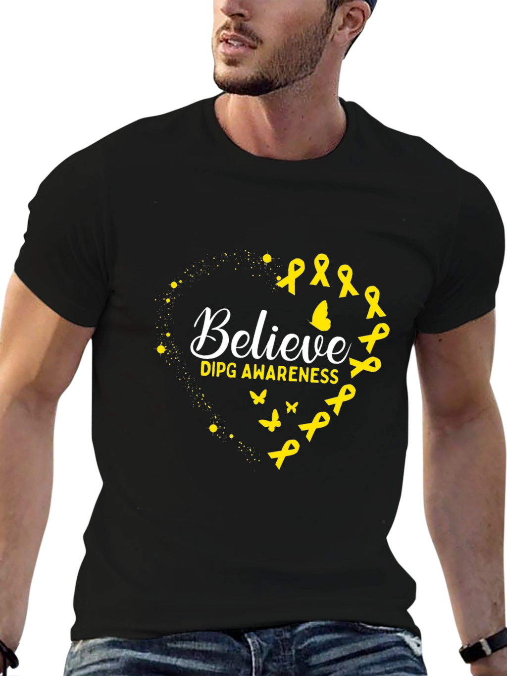 Believe DIPG Awareness Graphic Tee