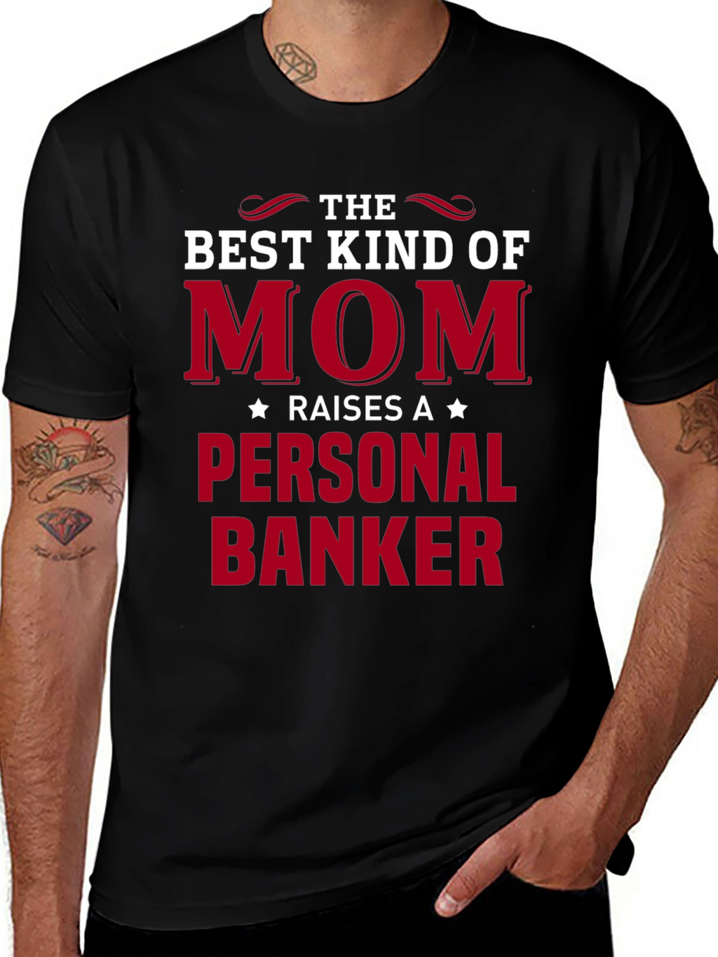 Best Kind of Mom Personal Banker T-Shirt