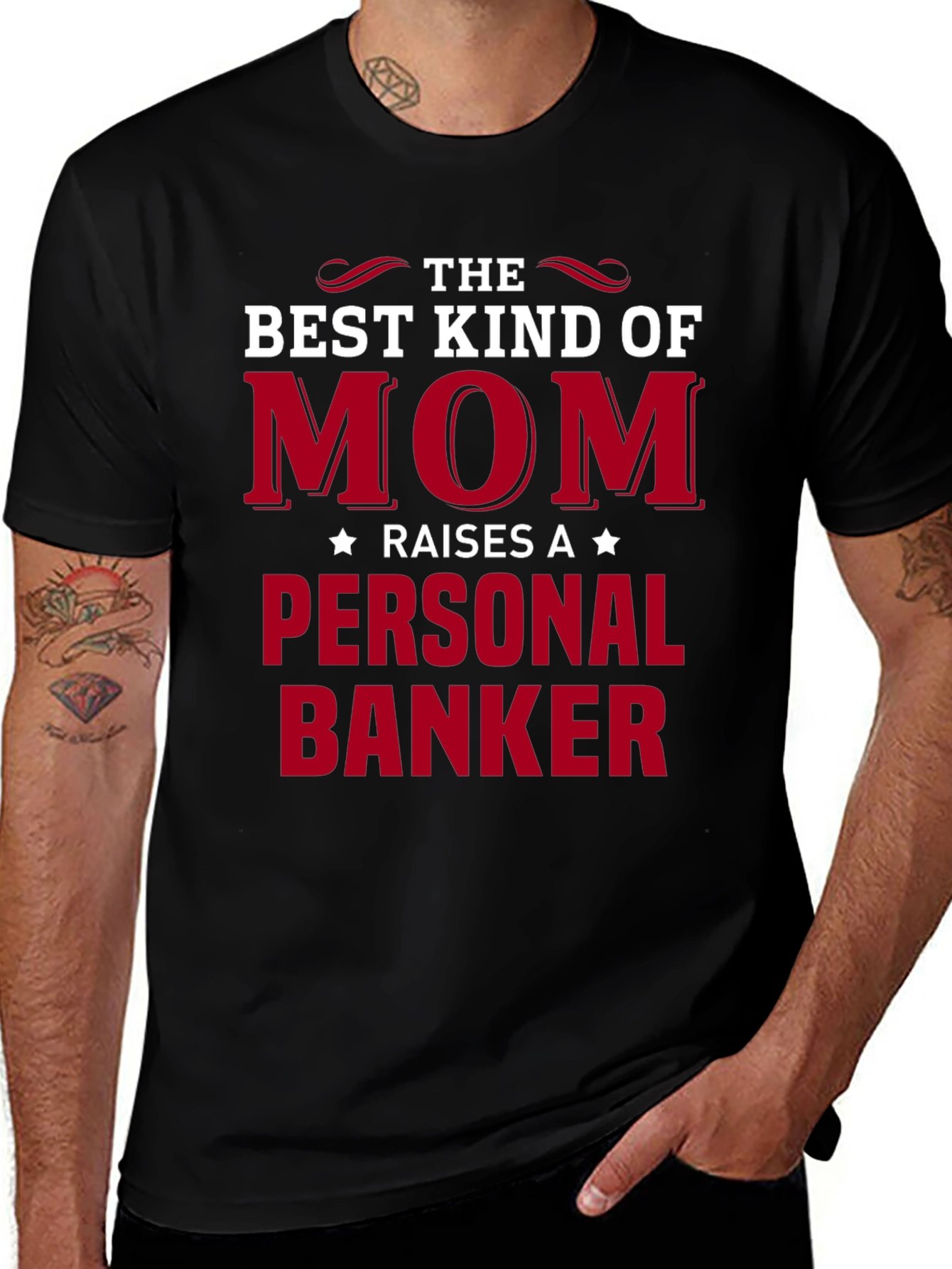 Best Kind of Mom Personal Banker T-Shirt