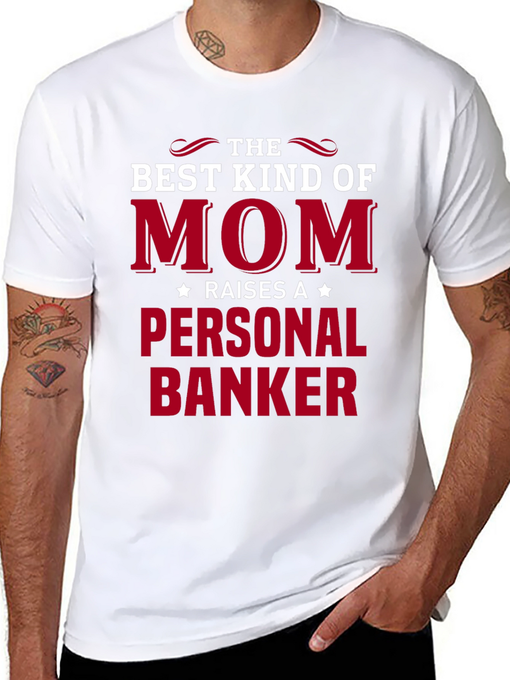 Best Kind of Mom Personal Banker T-Shirt