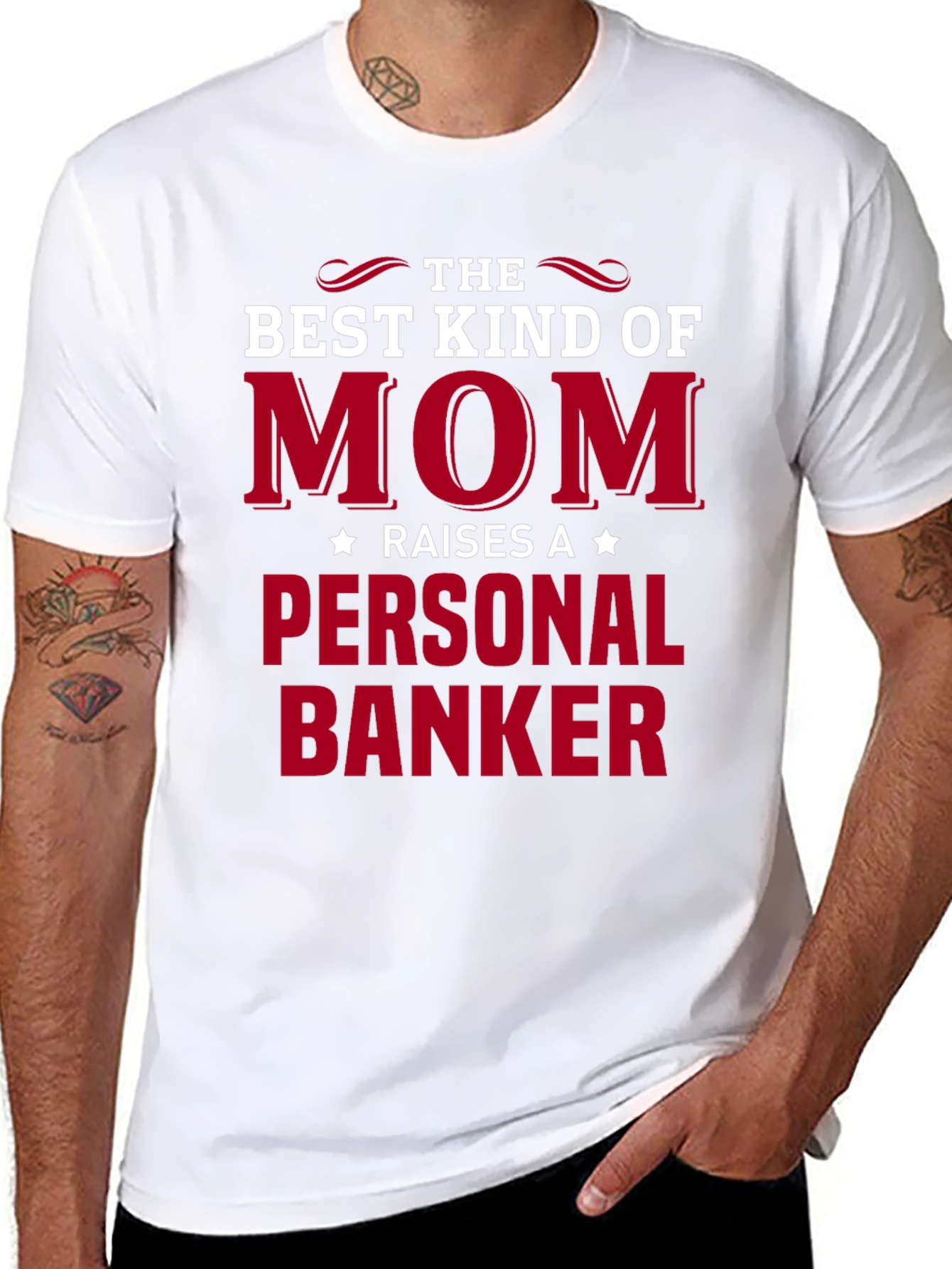 Best Kind of Mom Personal Banker T-Shirt