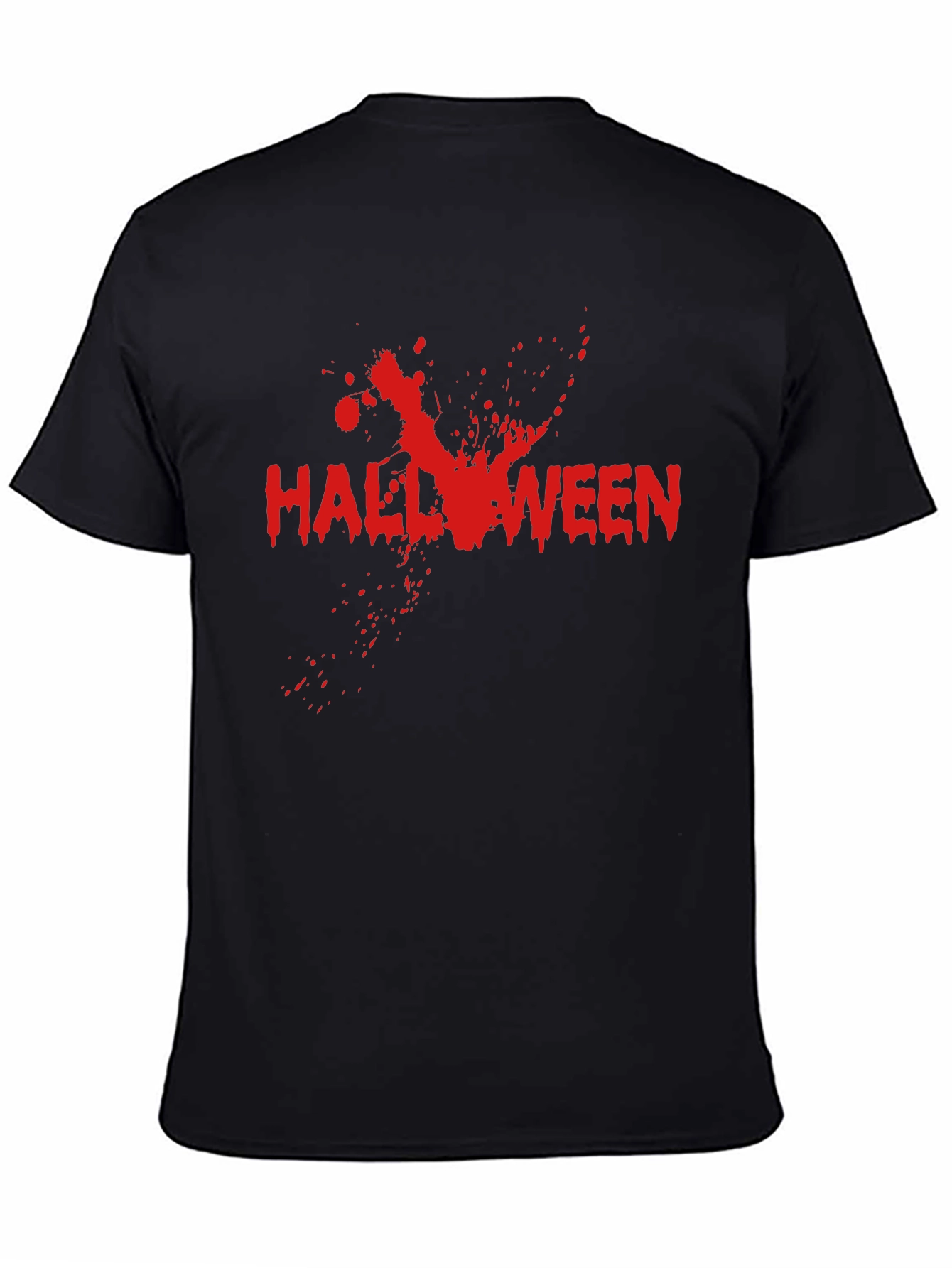 Halloween Splatter Graphic T-Shirt