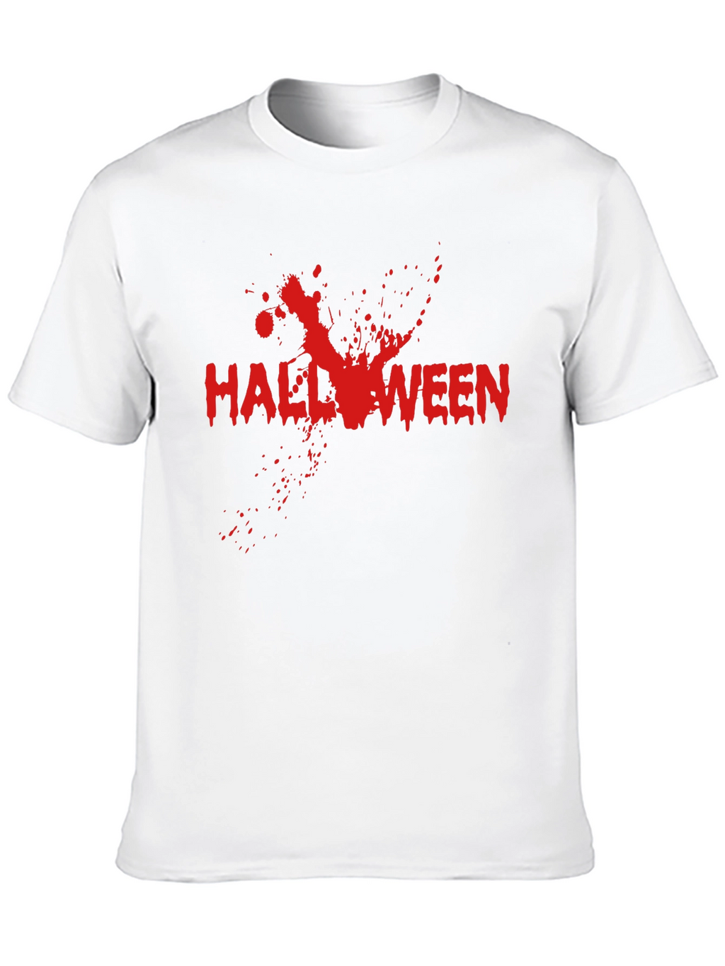 Halloween Splatter Graphic T-Shirt