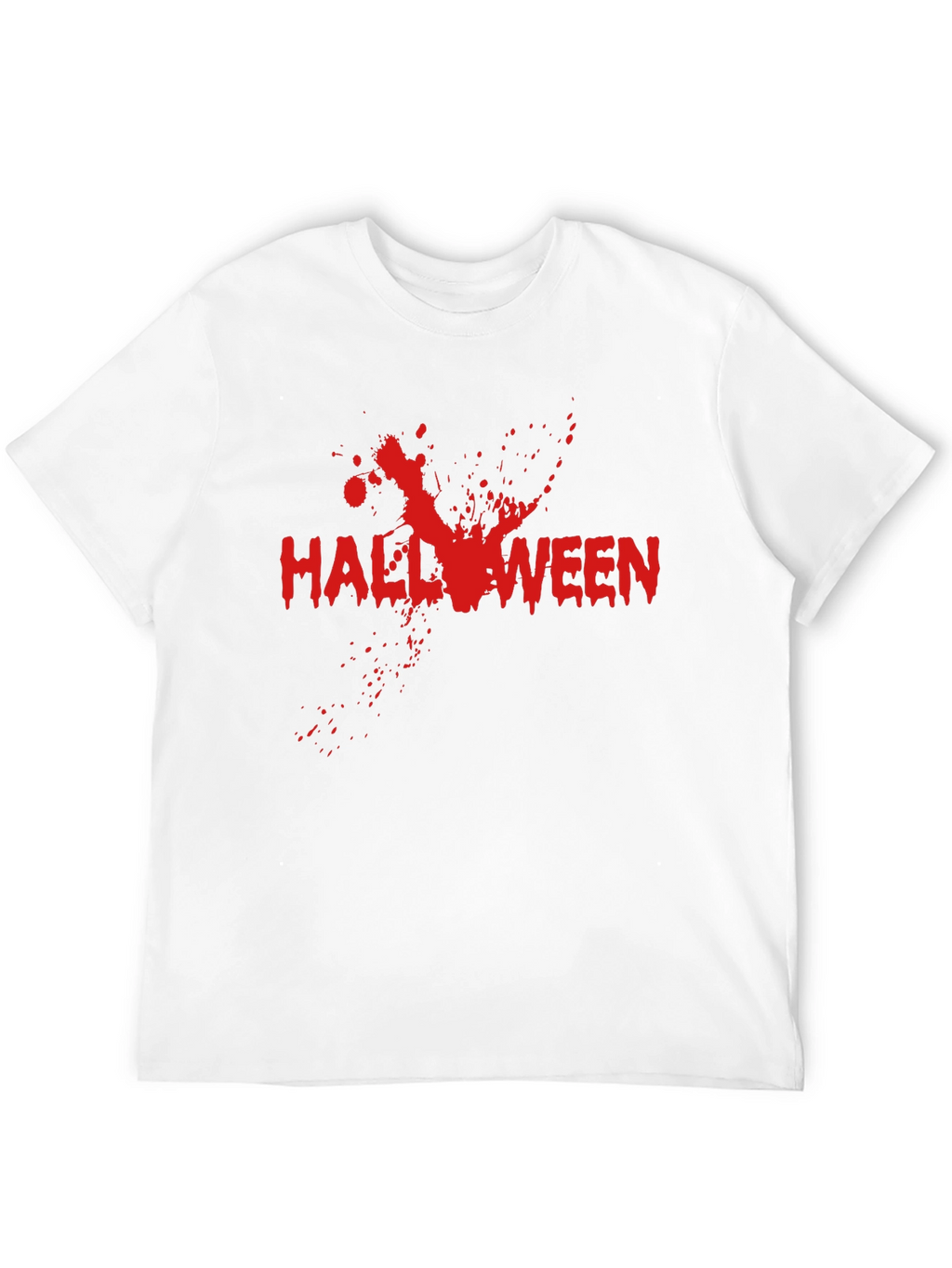 Halloween Splatter Graphic T-Shirt