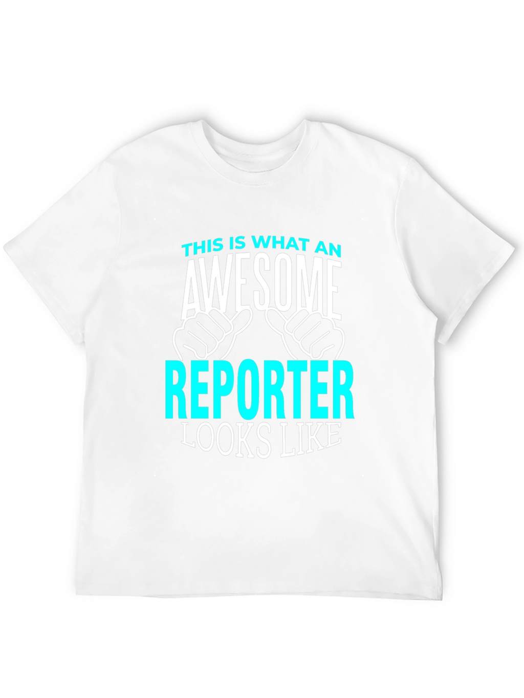 Awesome Reporter T-Shirt - Funny Job Pride Tee