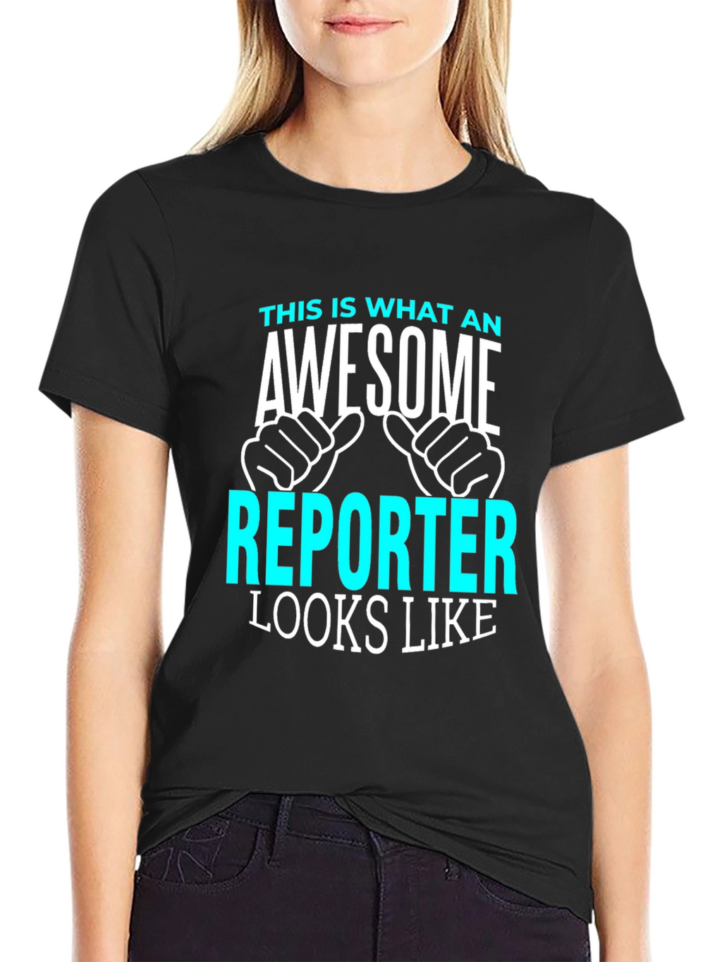 Awesome Reporter T-Shirt - Funny Job Pride Tee