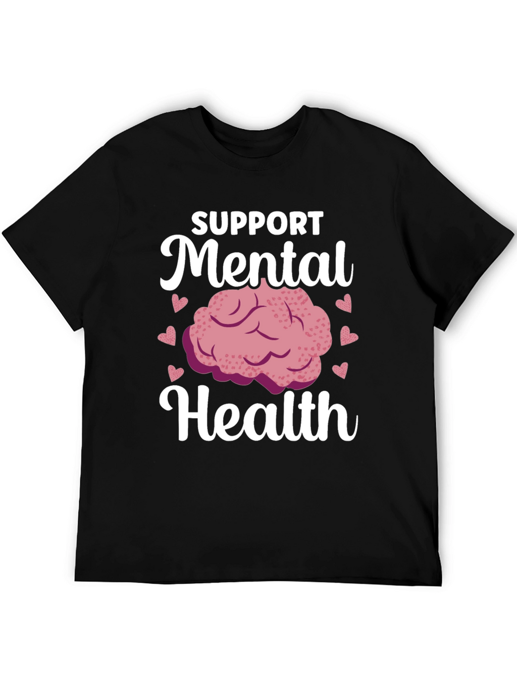 Support Mental Health Graphic T-Shirt
