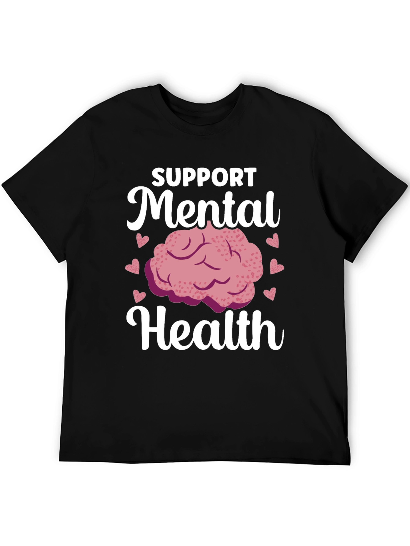 Support Mental Health Graphic T-Shirt