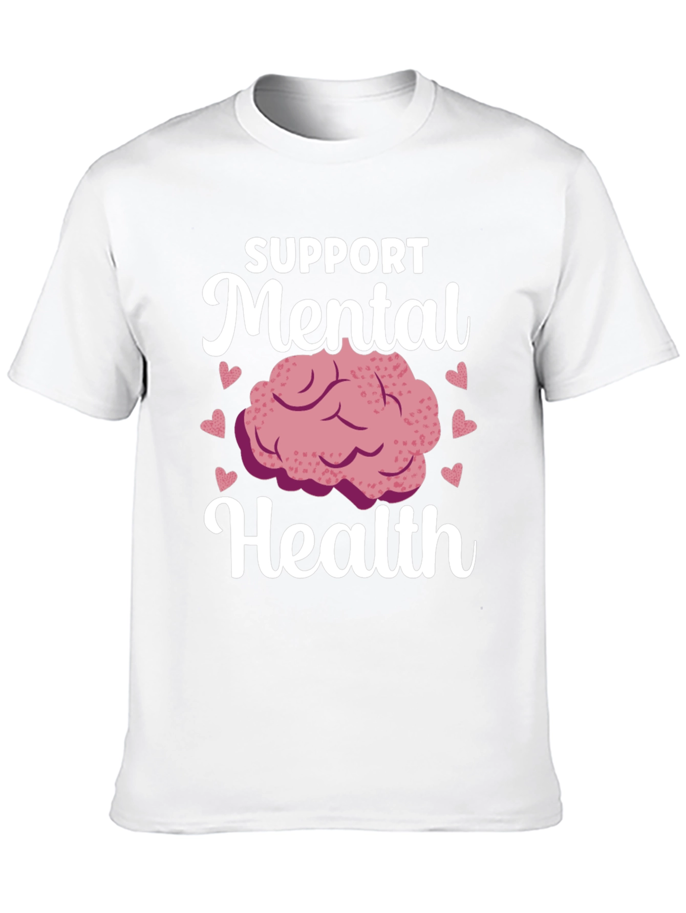 Support Mental Health Graphic T-Shirt