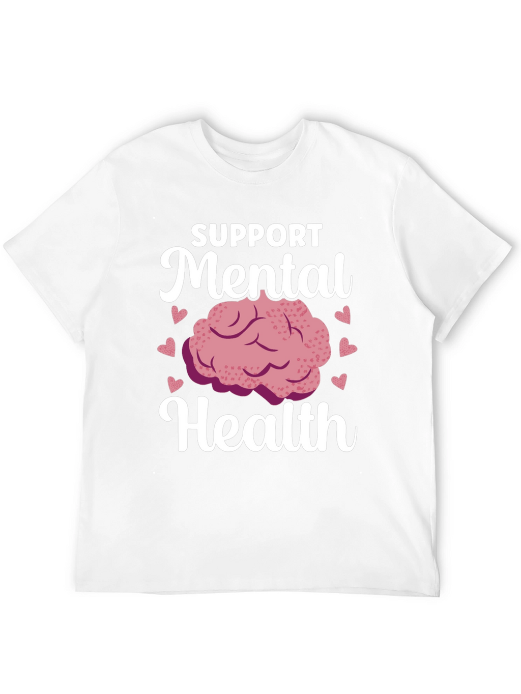 Support Mental Health Graphic T-Shirt