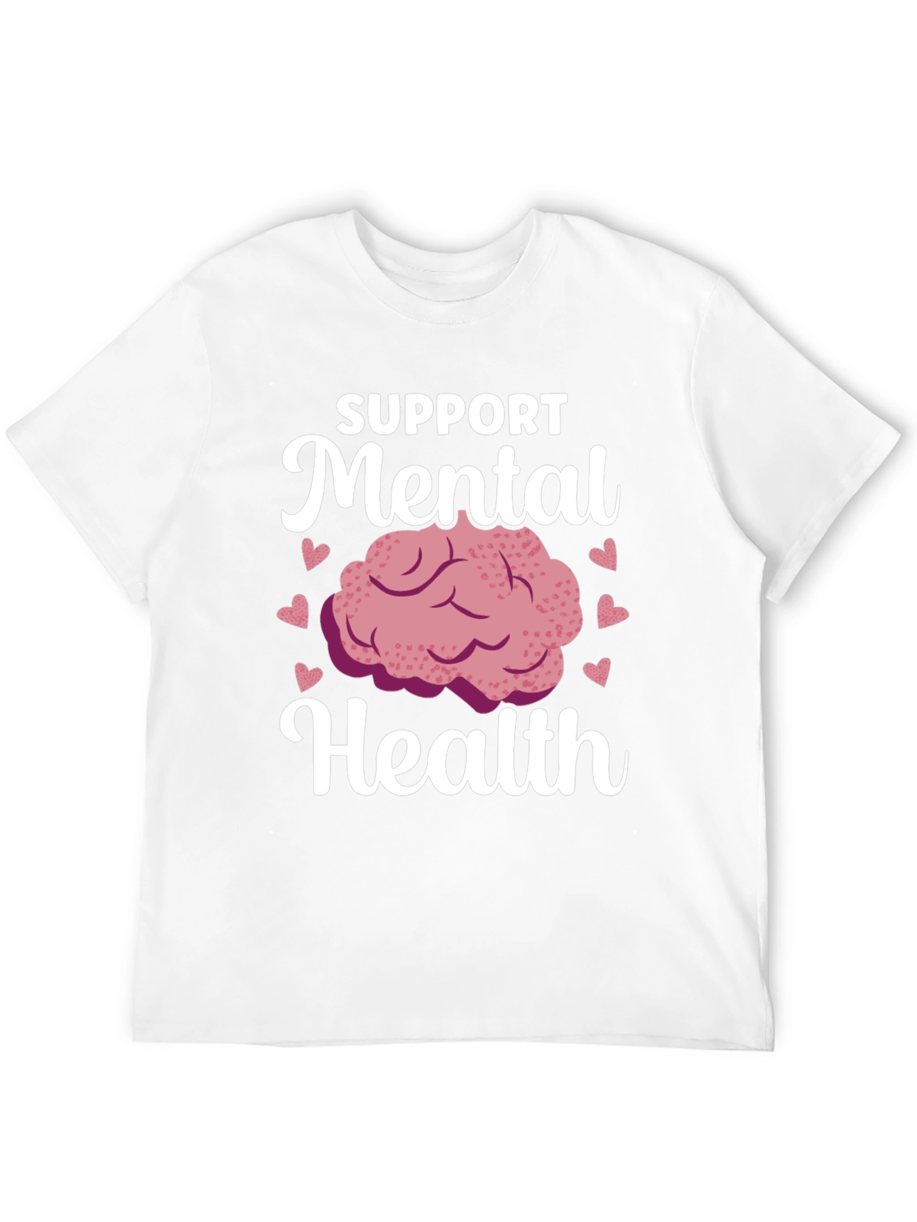 Support Mental Health Graphic T-Shirt
