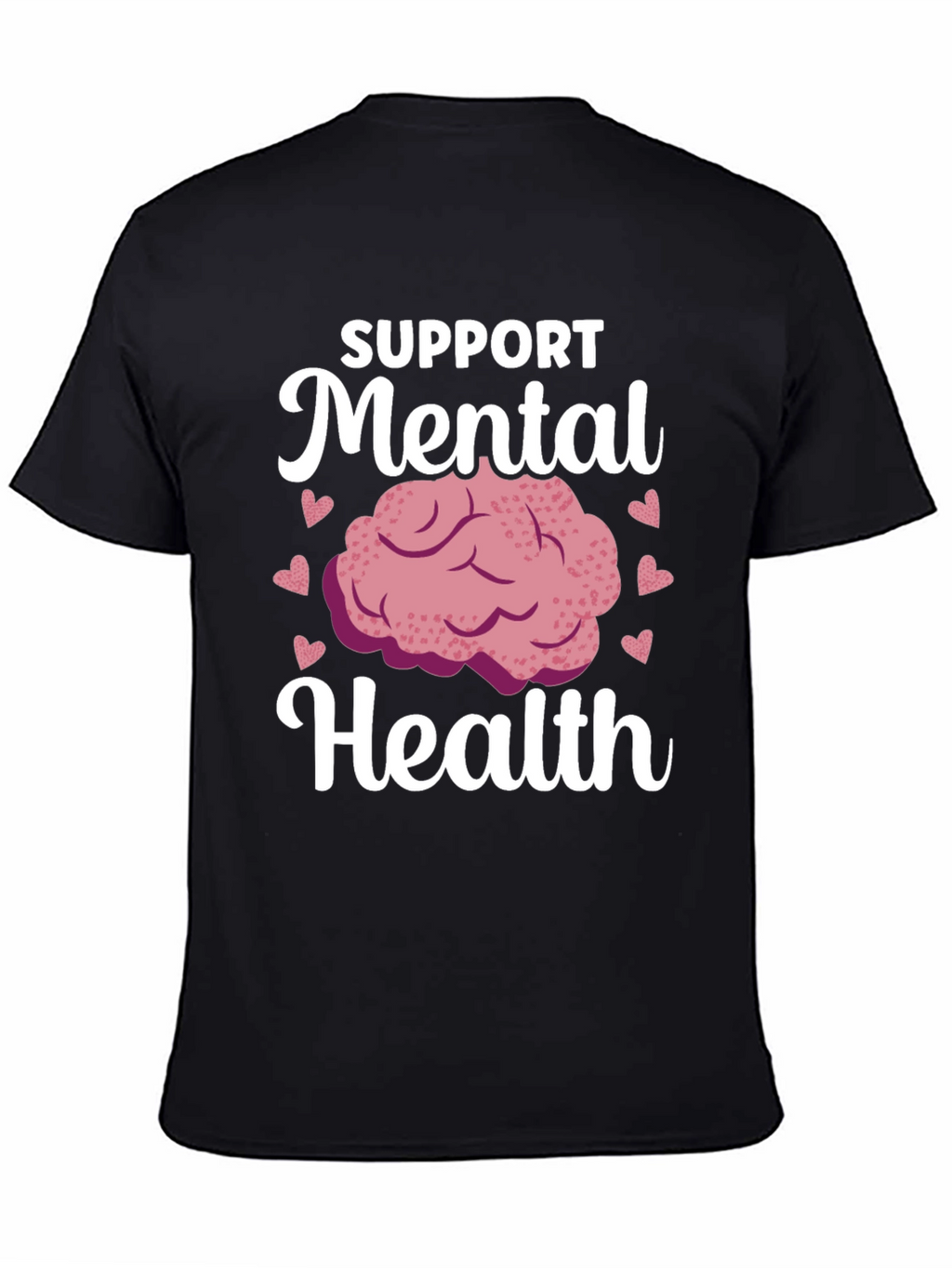 Support Mental Health Graphic T-Shirt