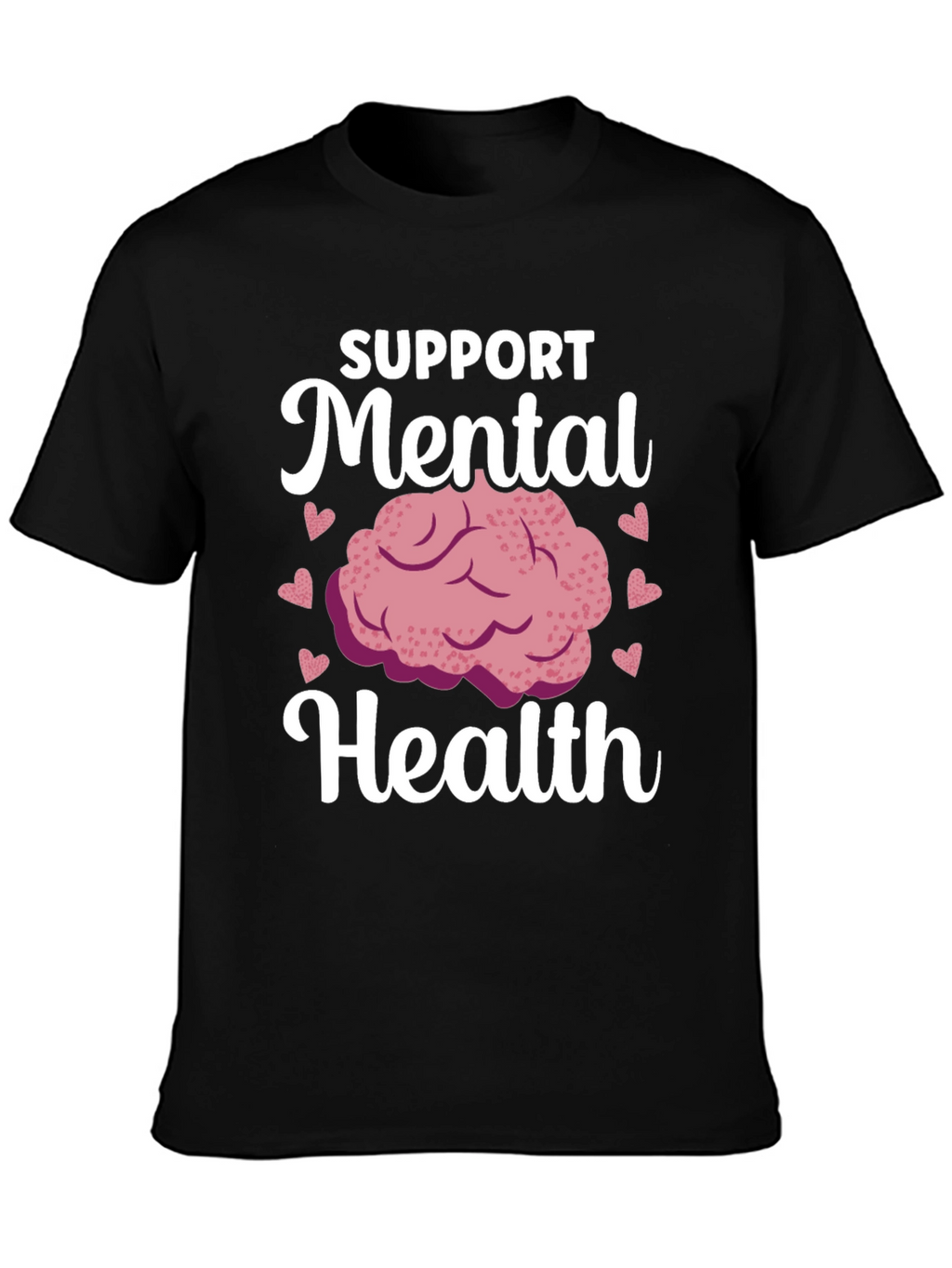 Support Mental Health Graphic T-Shirt