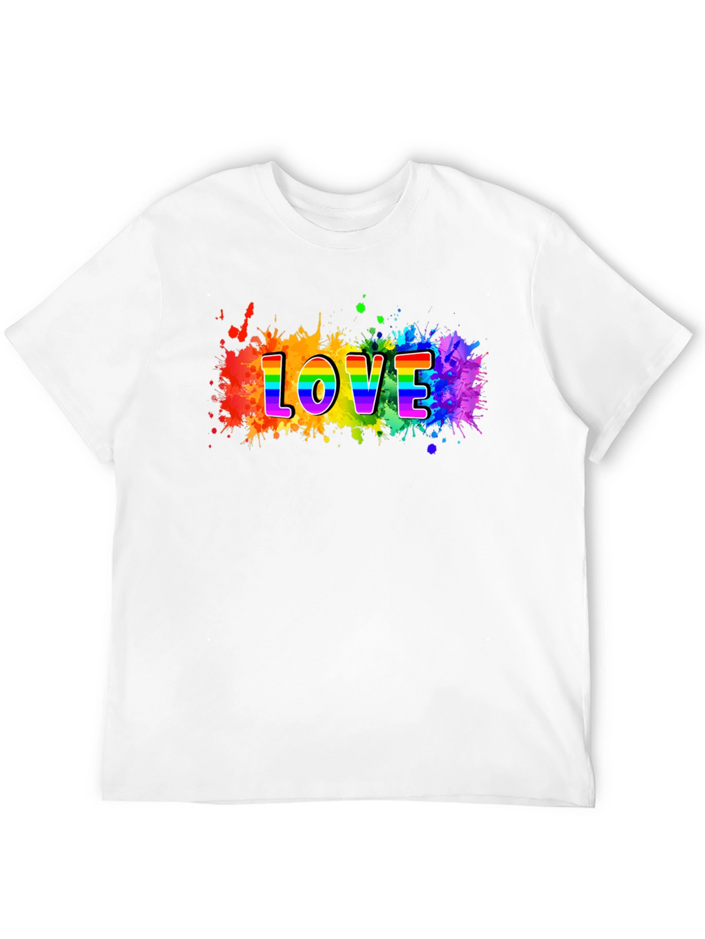 Rainbow Love T-Shirt - Pride Apparel