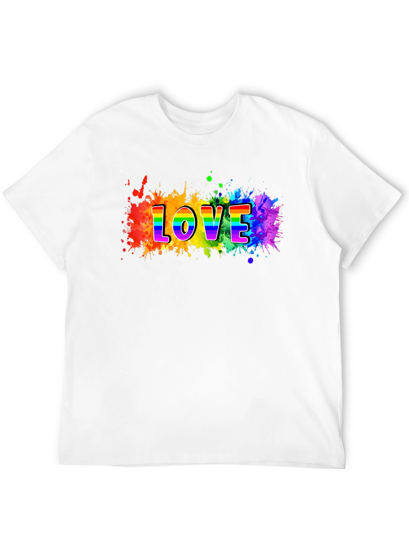 Rainbow Love T-Shirt - Pride Apparel