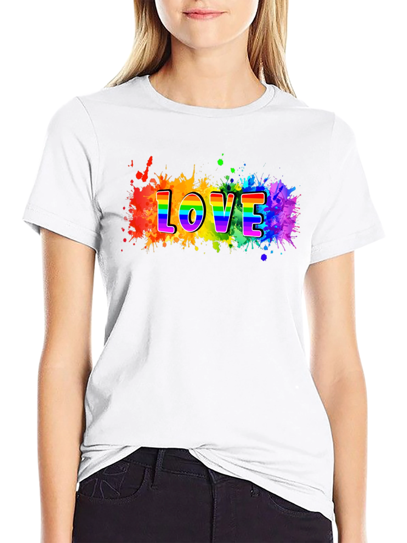 Rainbow Love T-Shirt - Pride Apparel
