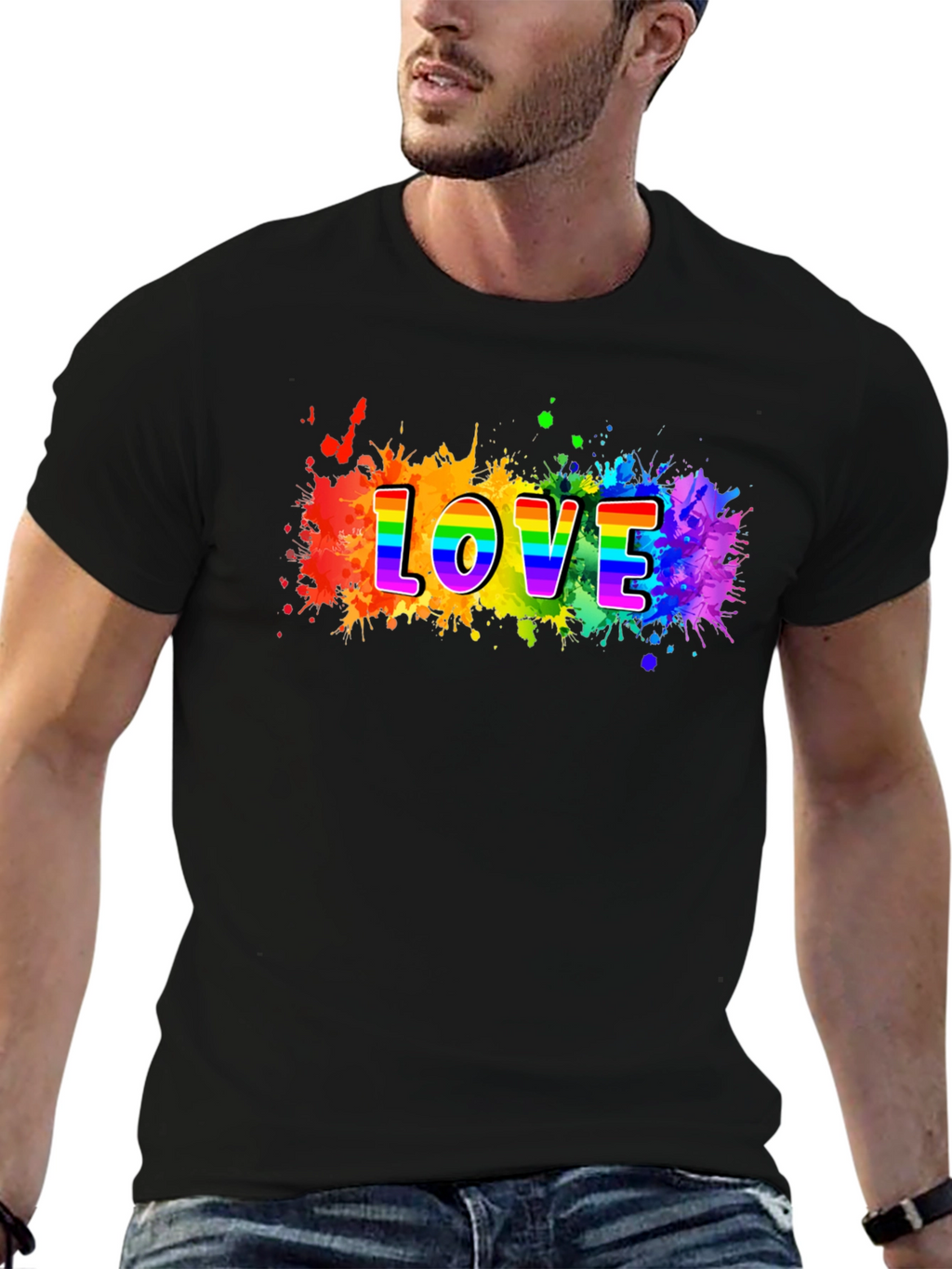 Rainbow Love T-Shirt - Pride Apparel