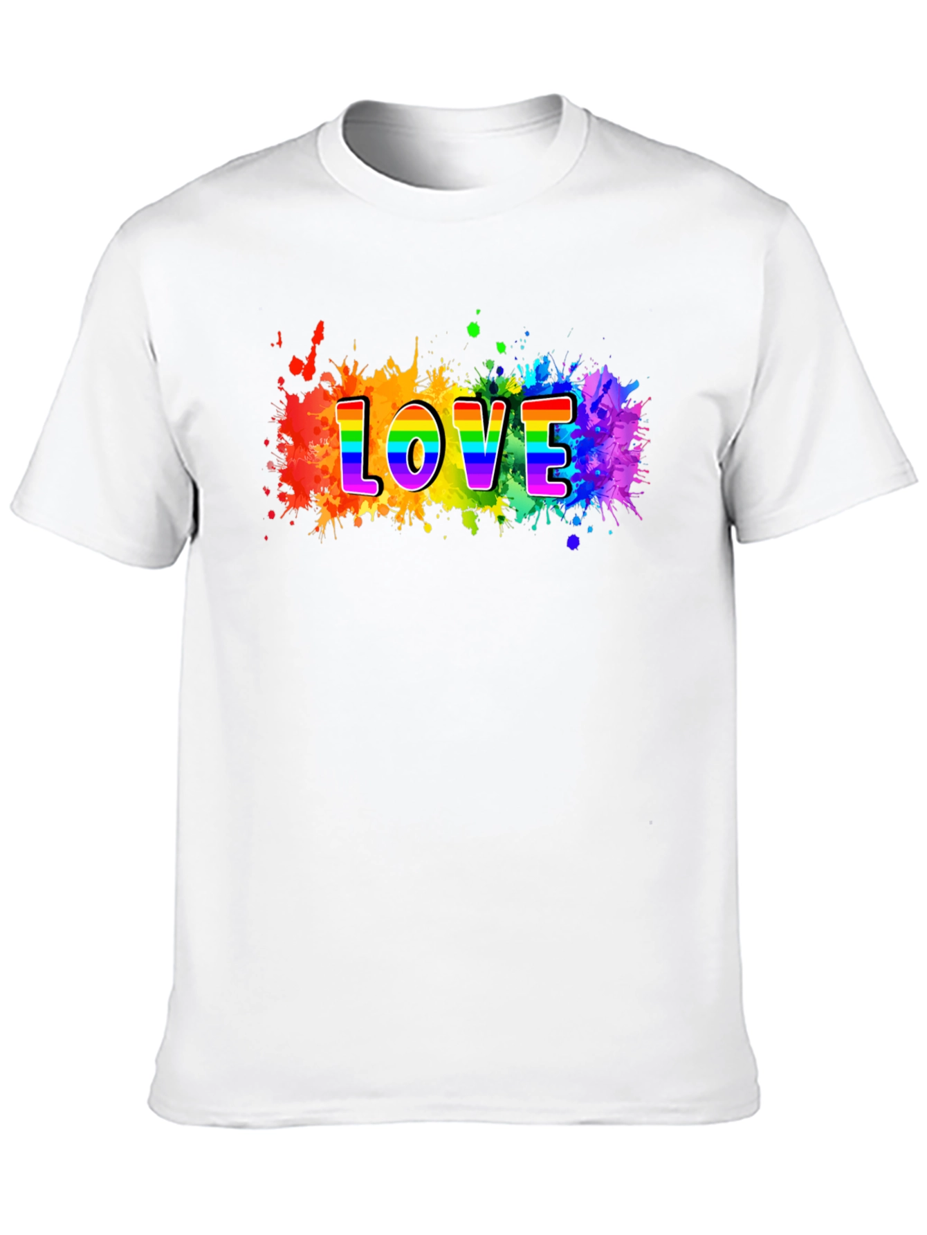 Rainbow Love T-Shirt - Pride Apparel