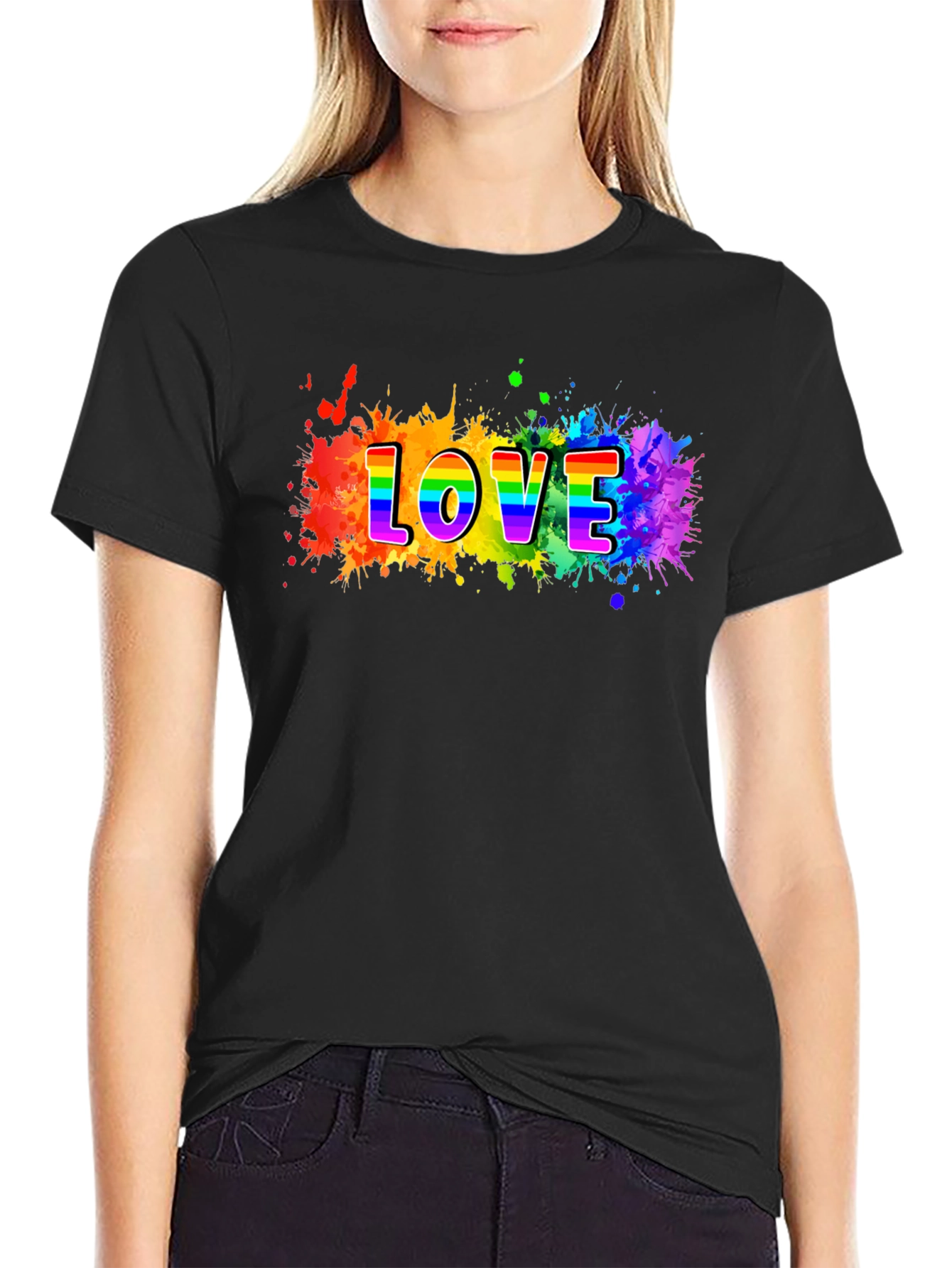 Rainbow Love T-Shirt - Pride Apparel
