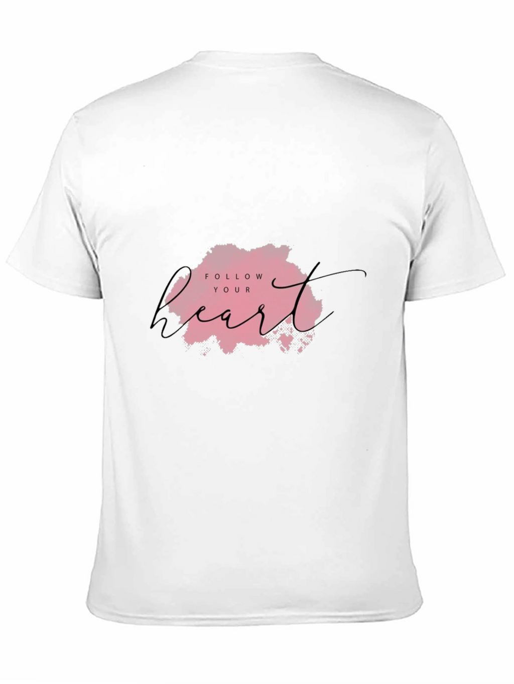 Follow Your Heart Graphic Tee - Black