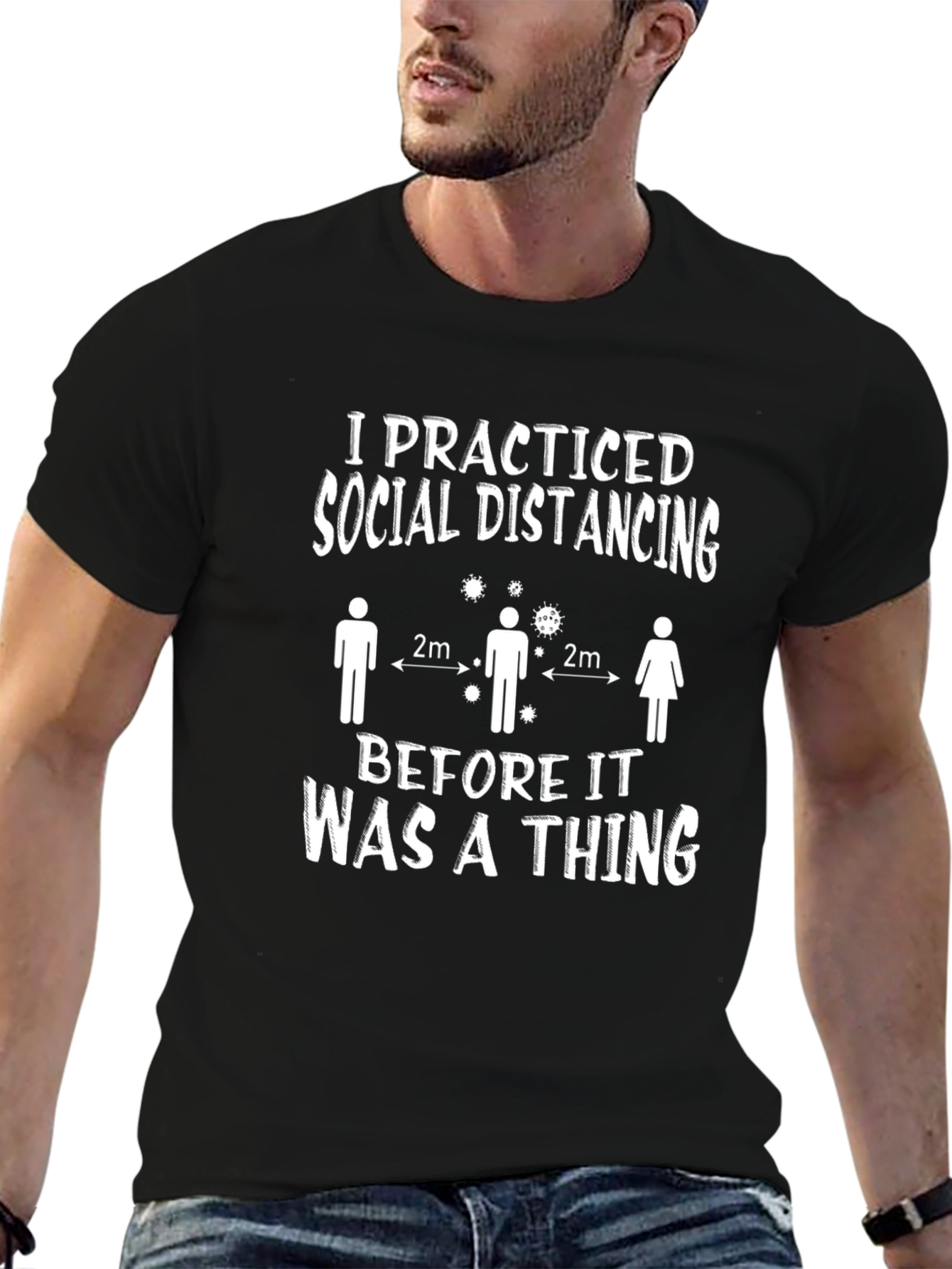 Social Distancing Graphic Tee