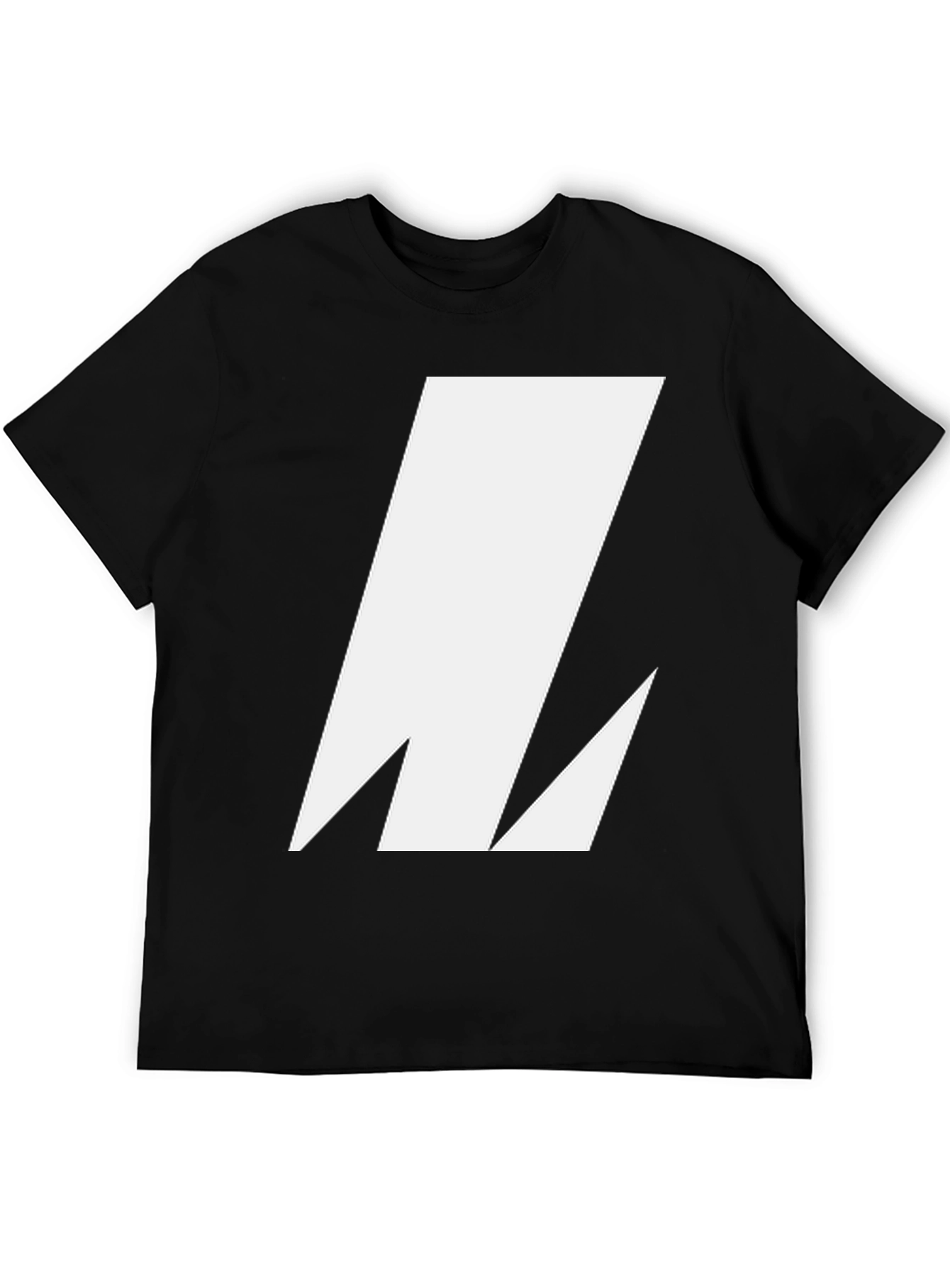 Bold Graphic Tee - Modern Geometric Design