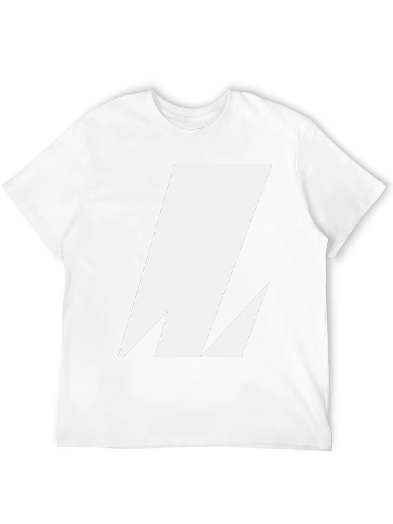 Bold Graphic Tee - Modern Geometric Design