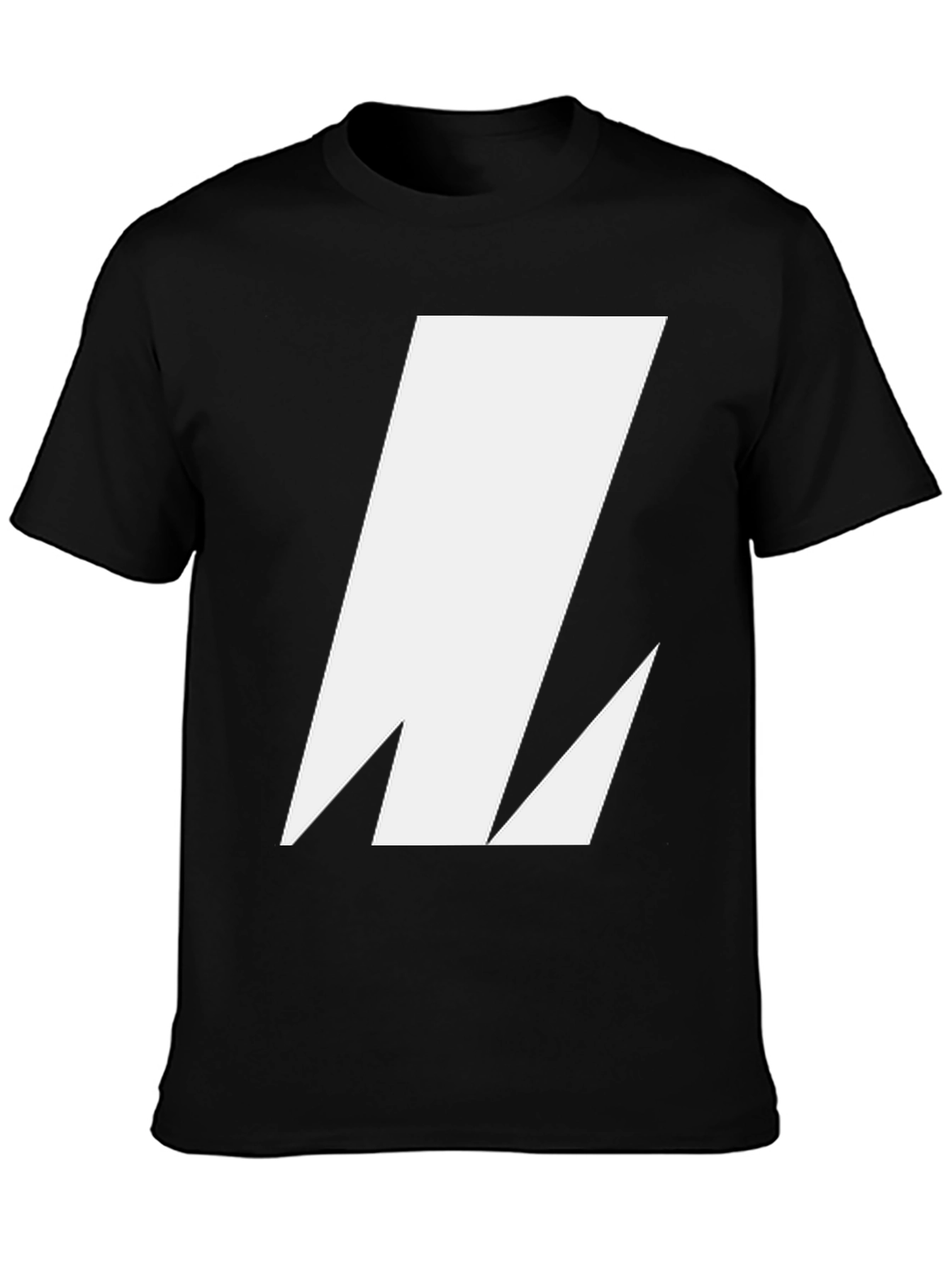 Bold Graphic Tee - Modern Geometric Design
