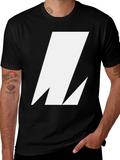 Bold Graphic Tee - Modern Geometric Design