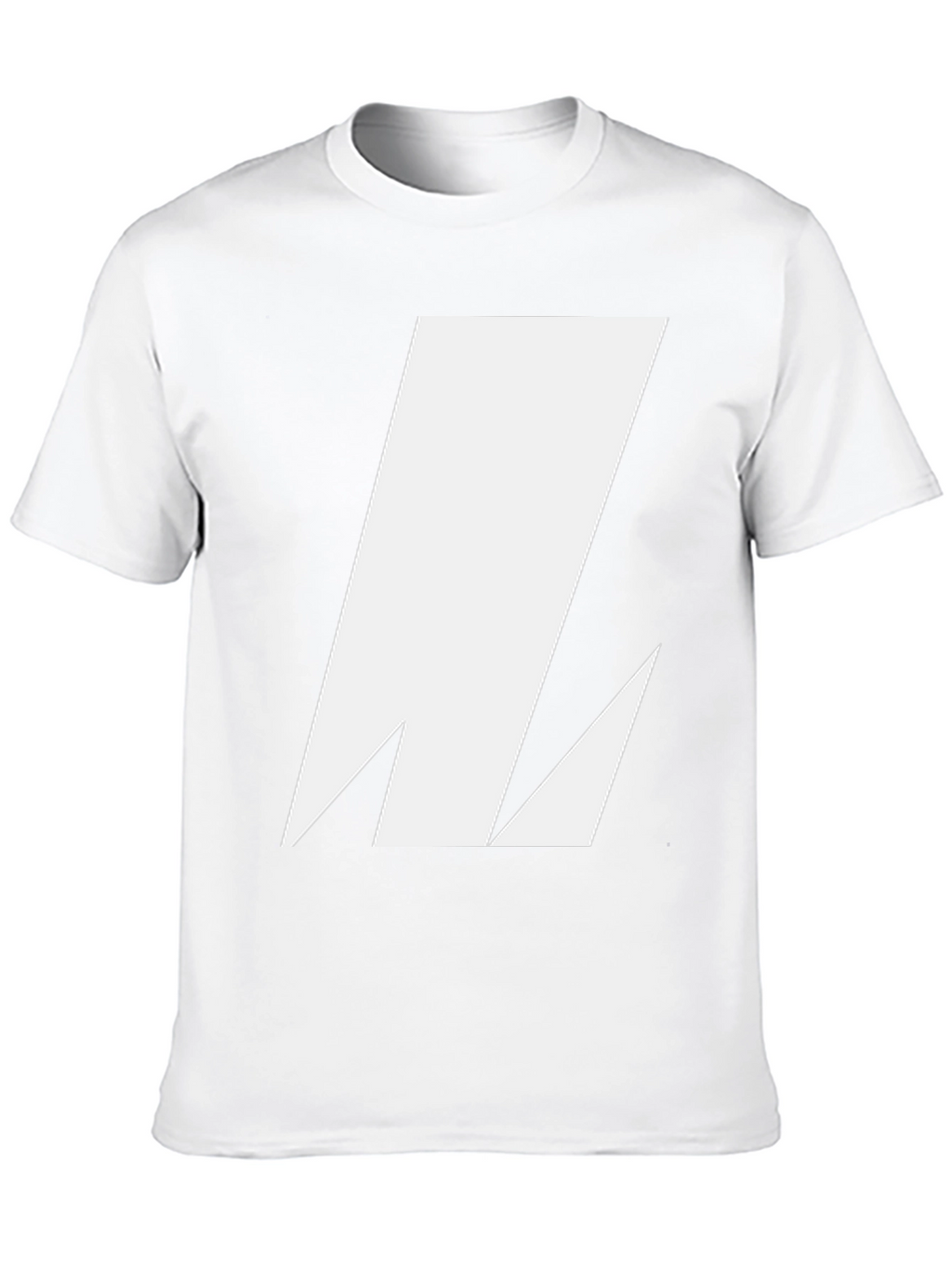 Bold Graphic Tee - Modern Geometric Design