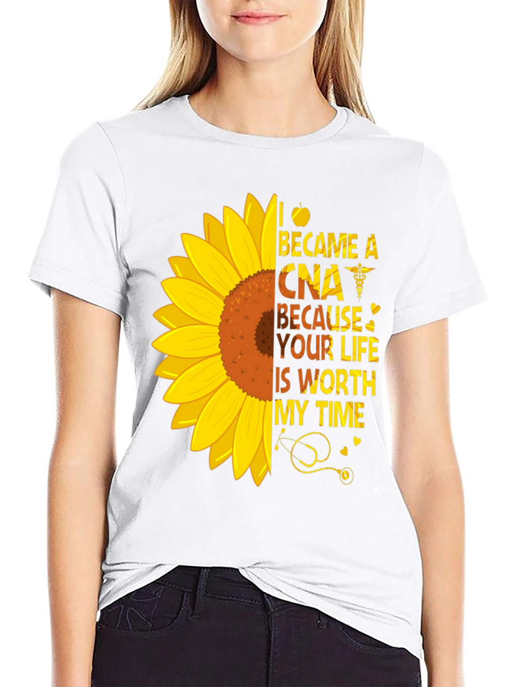 Sunflower CNA Graphic T-Shirt - Worth My Time