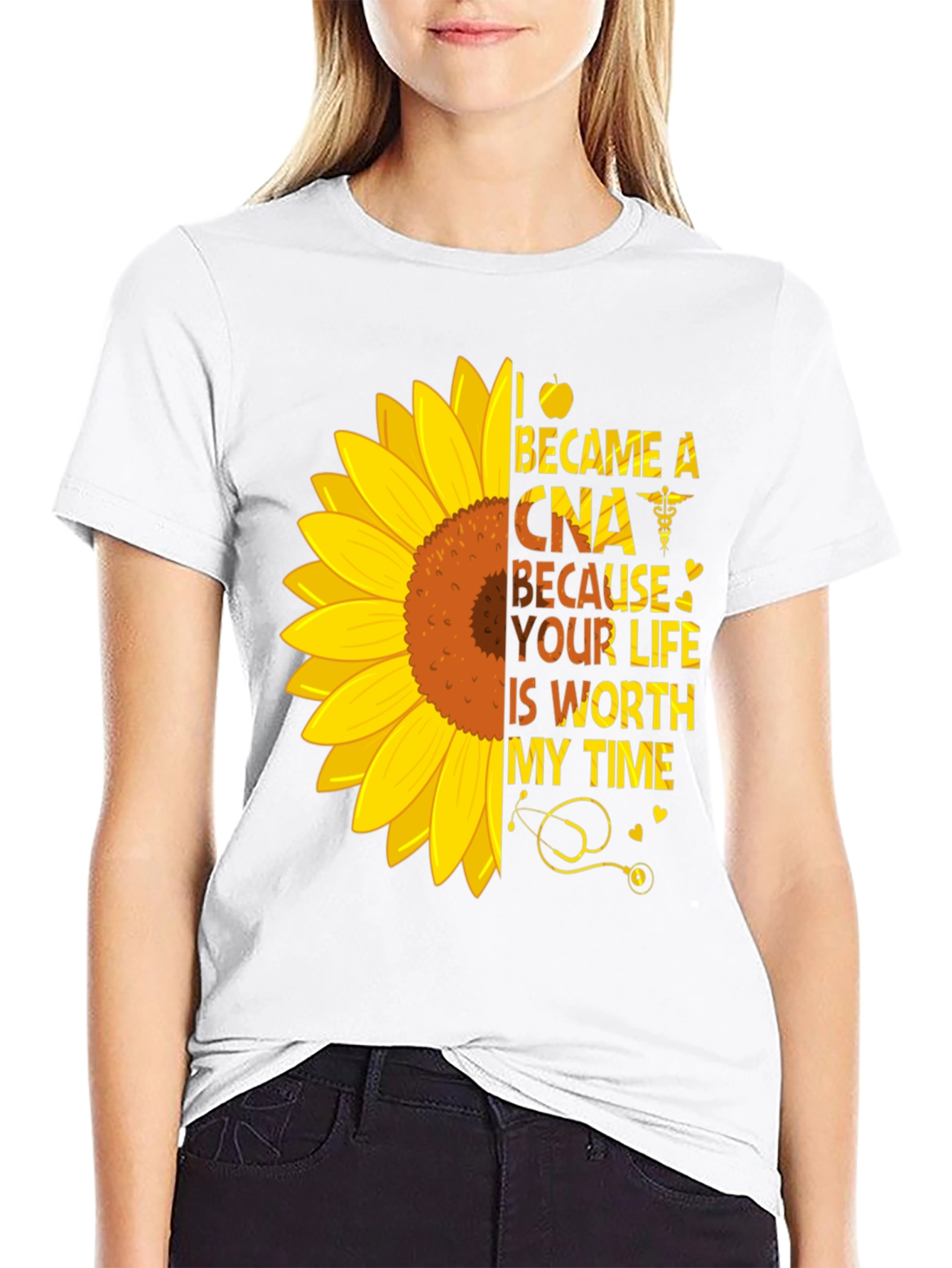 Sunflower CNA Graphic T-Shirt - Worth My Time