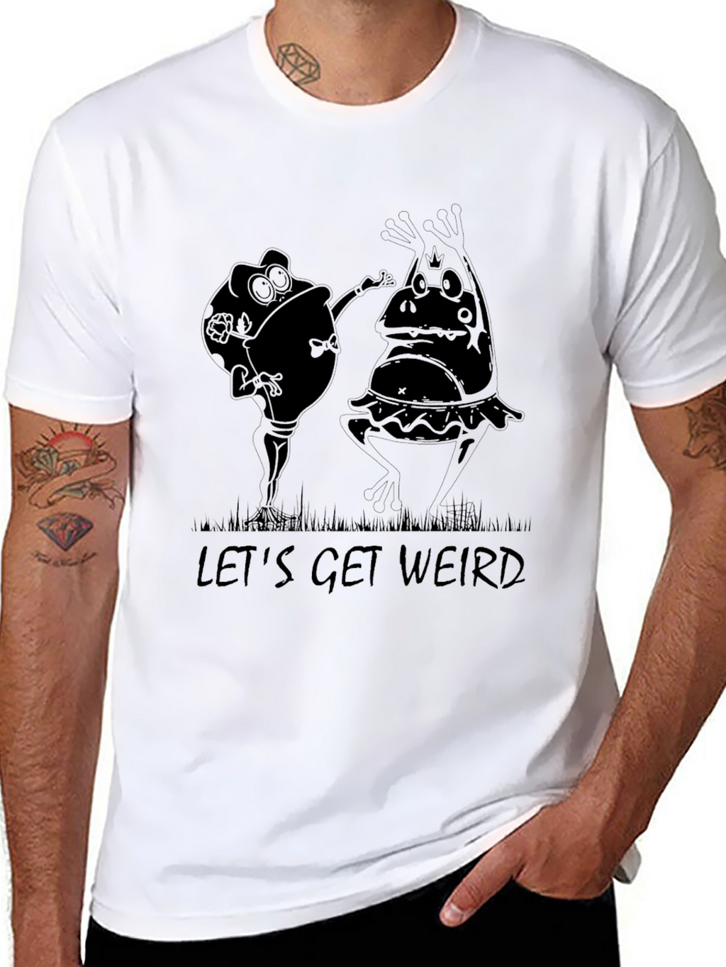 Lets Get Weird T-Shirt | Mens Graphic Tee