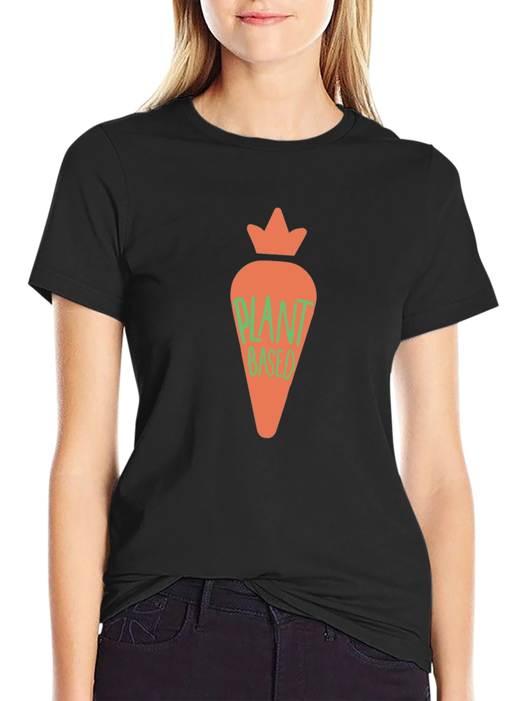 Plant Based Carrot Graphic Tee
