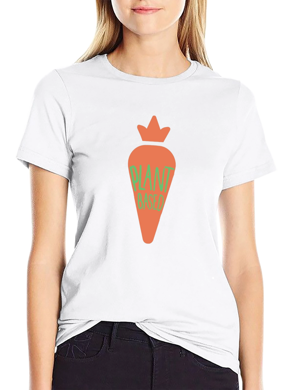 Plant Based Carrot Graphic Tee
