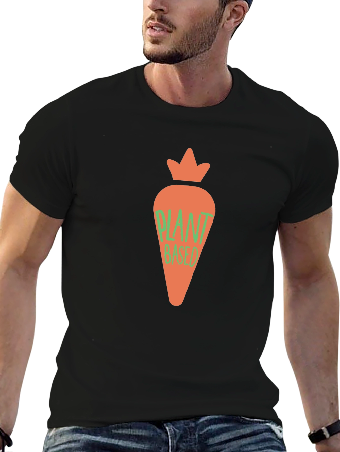 Plant Based Carrot Graphic Tee