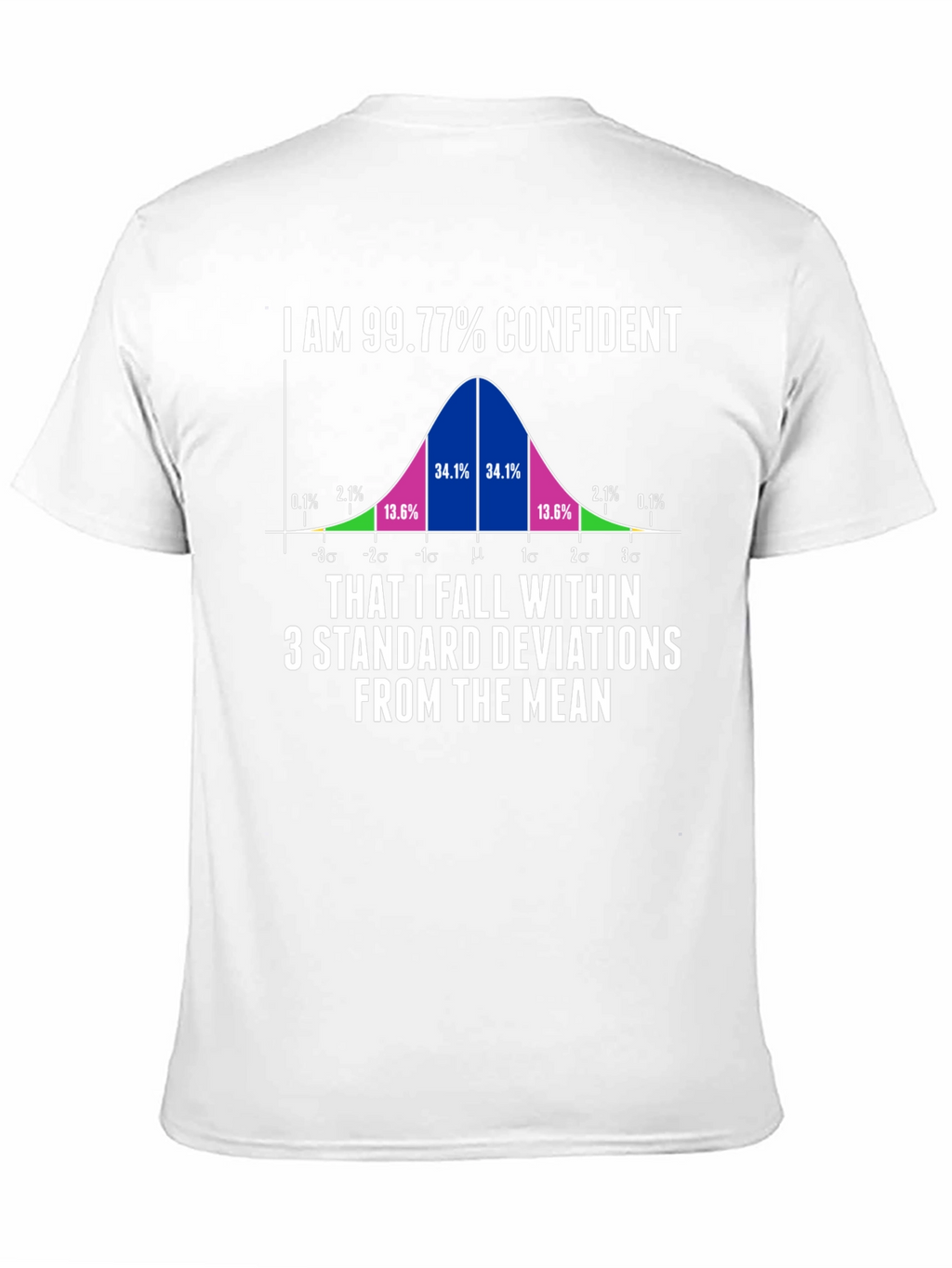 99.77% Confident Statistics Humor T-Shirt