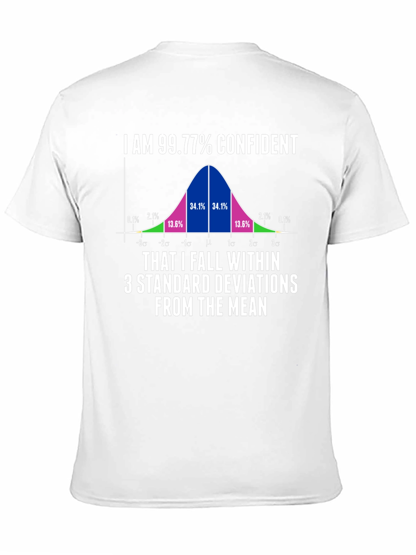 99.77% Confident Statistics Humor T-Shirt