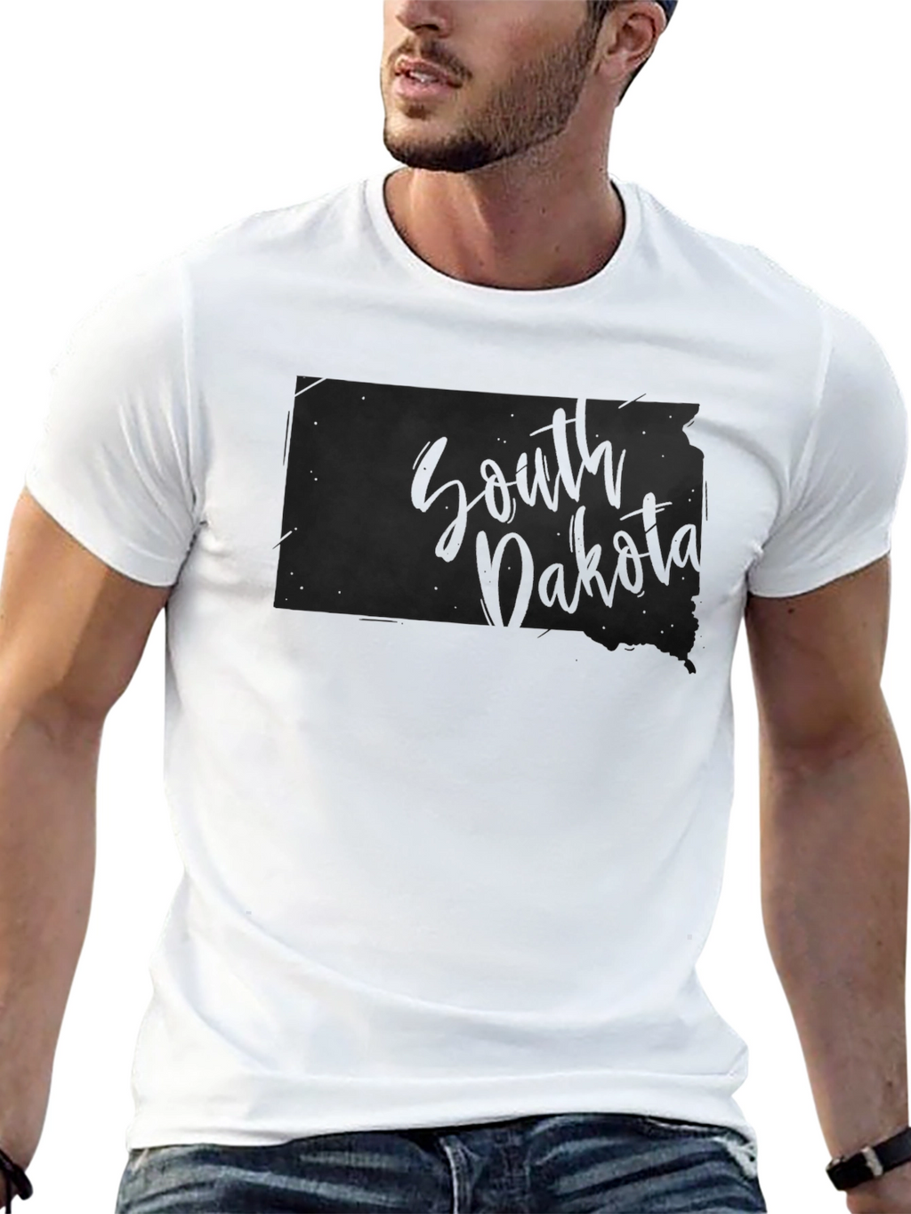 South Dakota State Pride Black T-Shirt