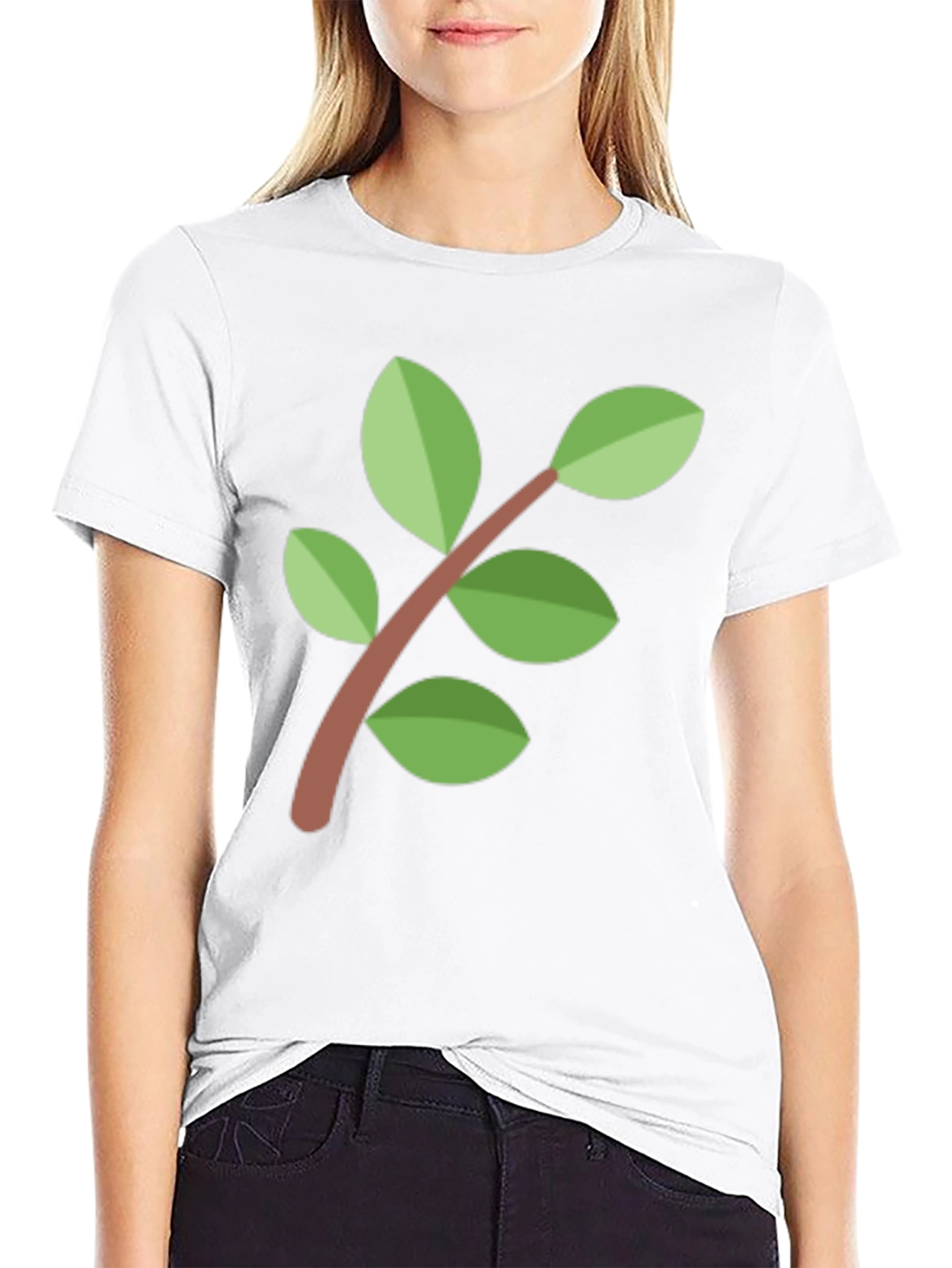 Nature Inspired Black T-Shirt