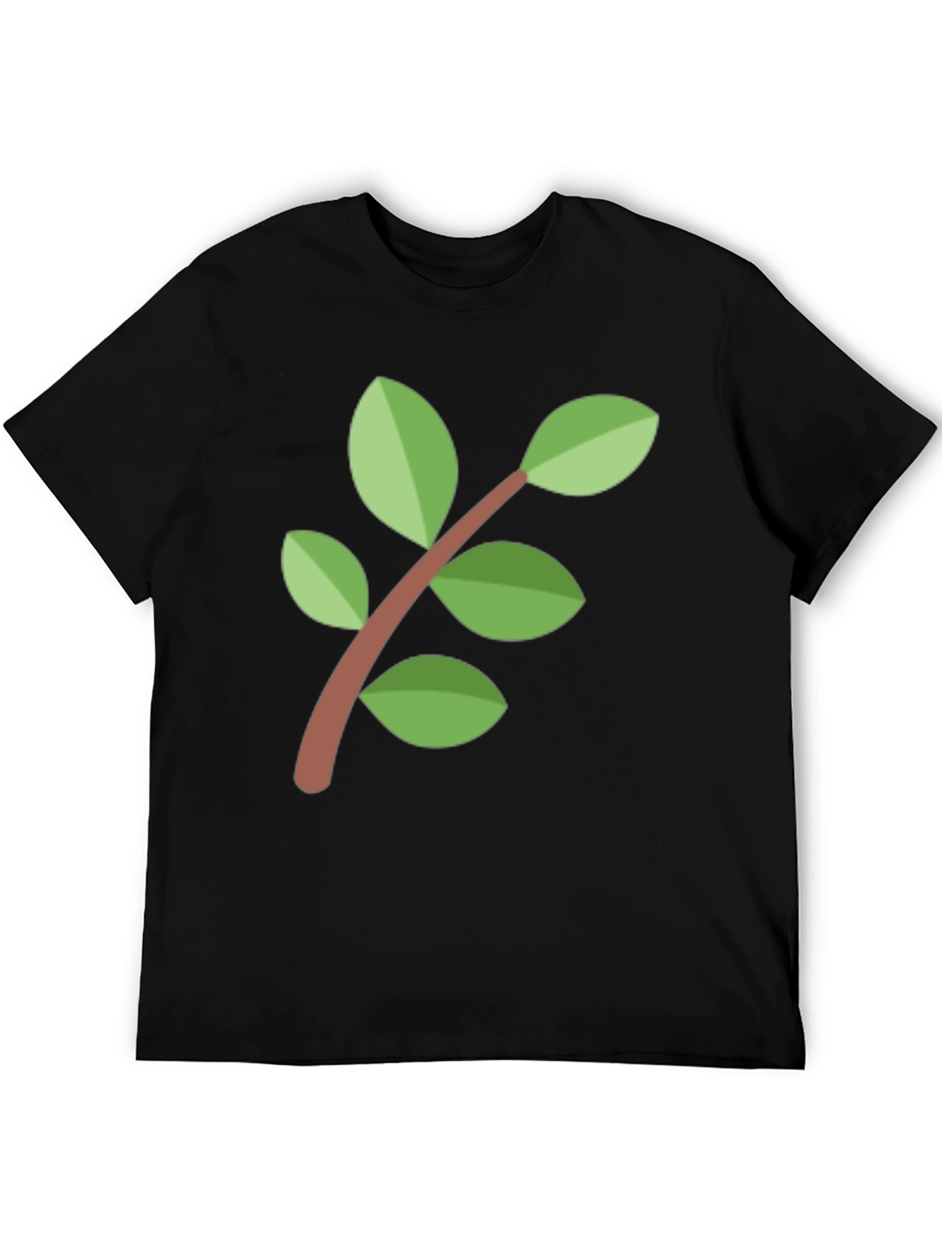 Nature Inspired Black T-Shirt