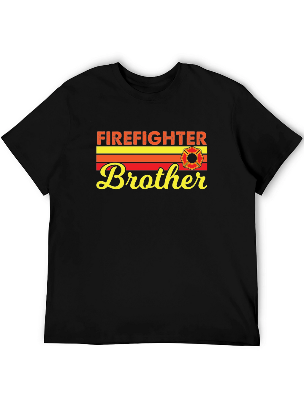 Firefighter Brother T-Shirt - Gift For Firemen