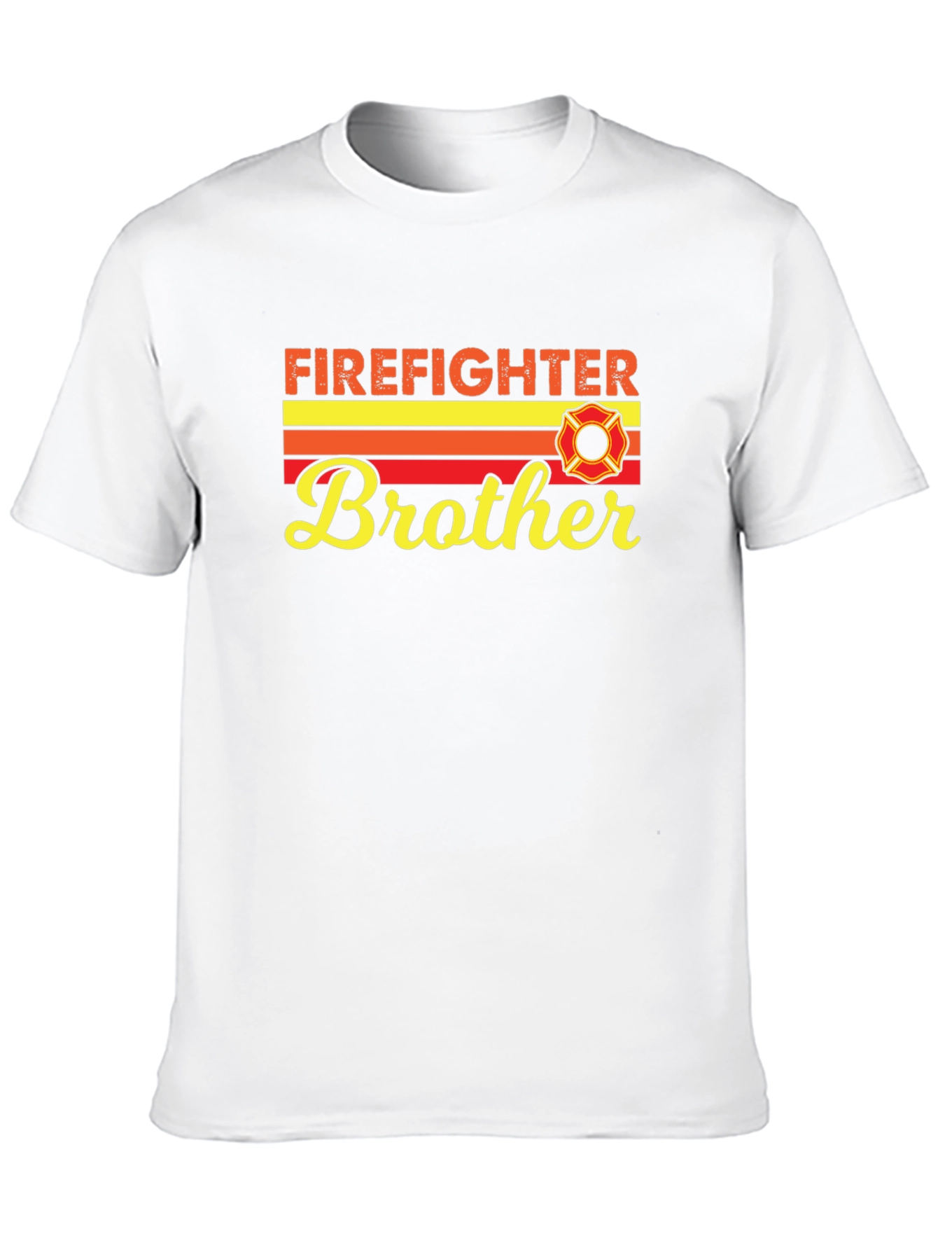 Firefighter Brother T-Shirt - Gift For Firemen