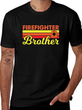 Firefighter Brother T-Shirt - Gift For Firemen